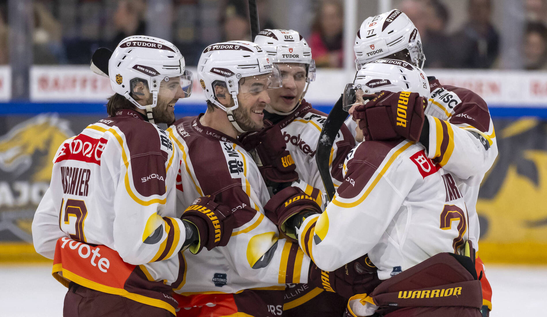 En écrasant Ajoie, Genève-Servette monte sur le podium