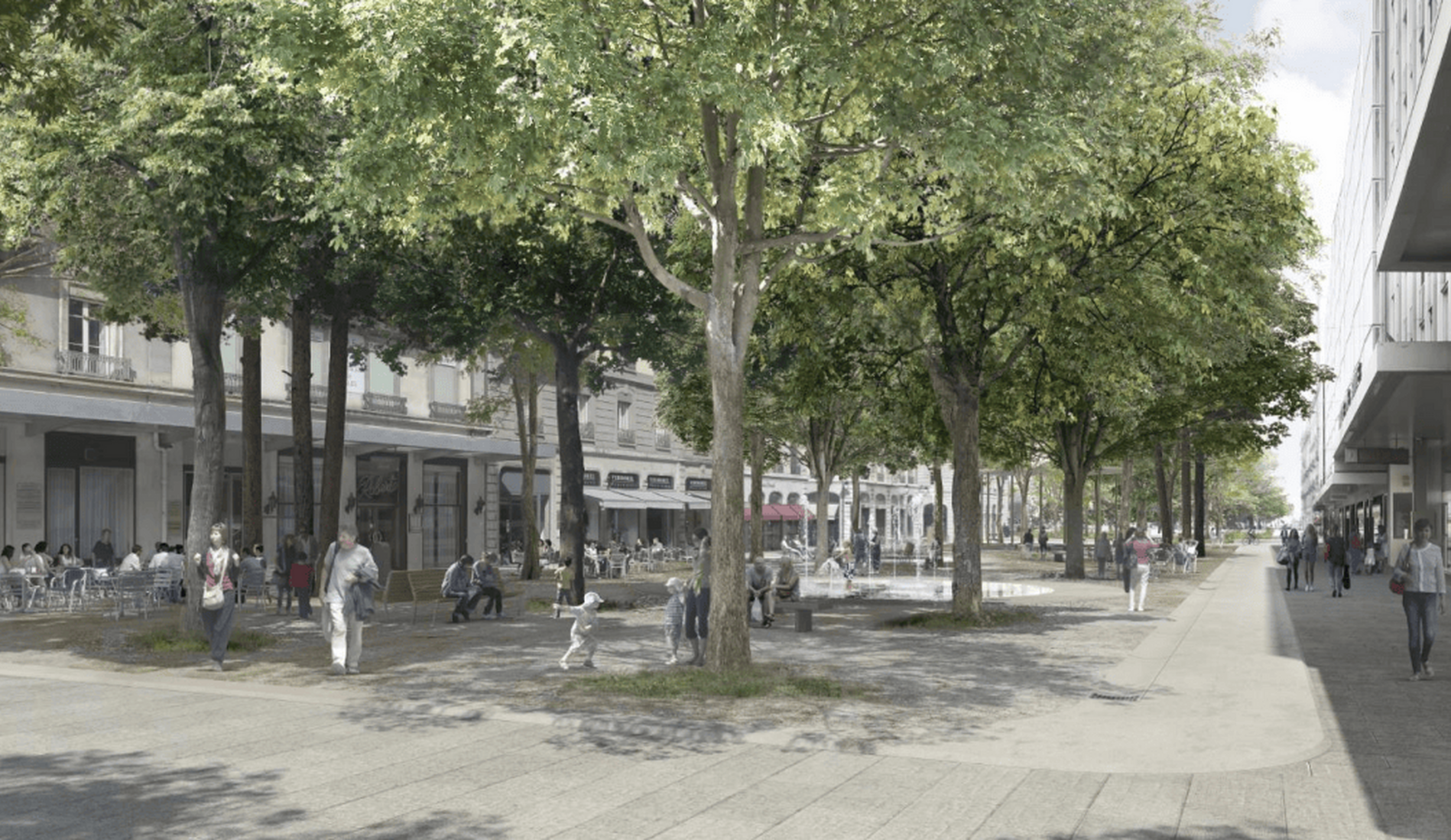 Le quartier de Rive sera vert et piéton