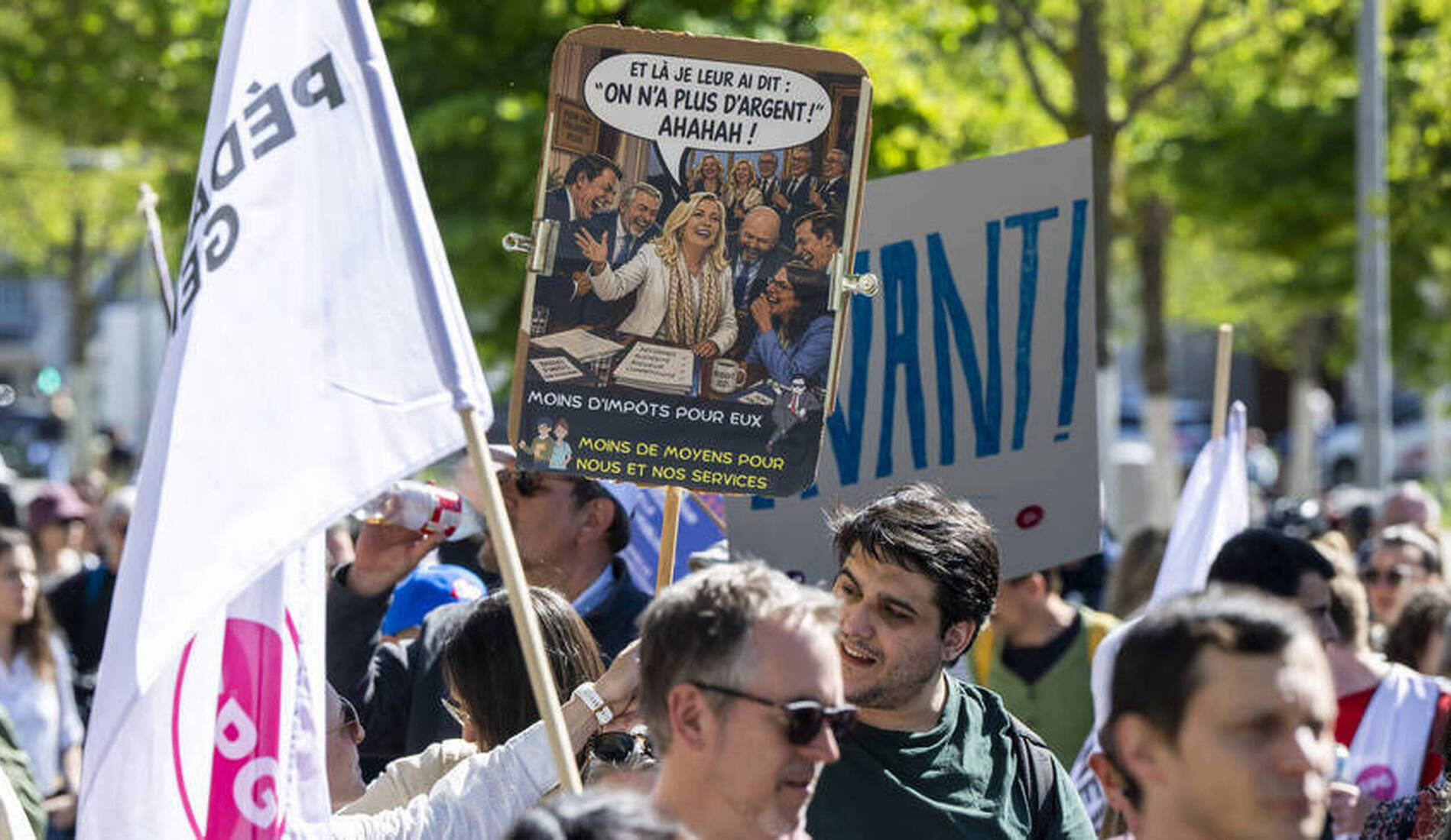 Fonctionnaires genevois en colère contre les mesures d'économies