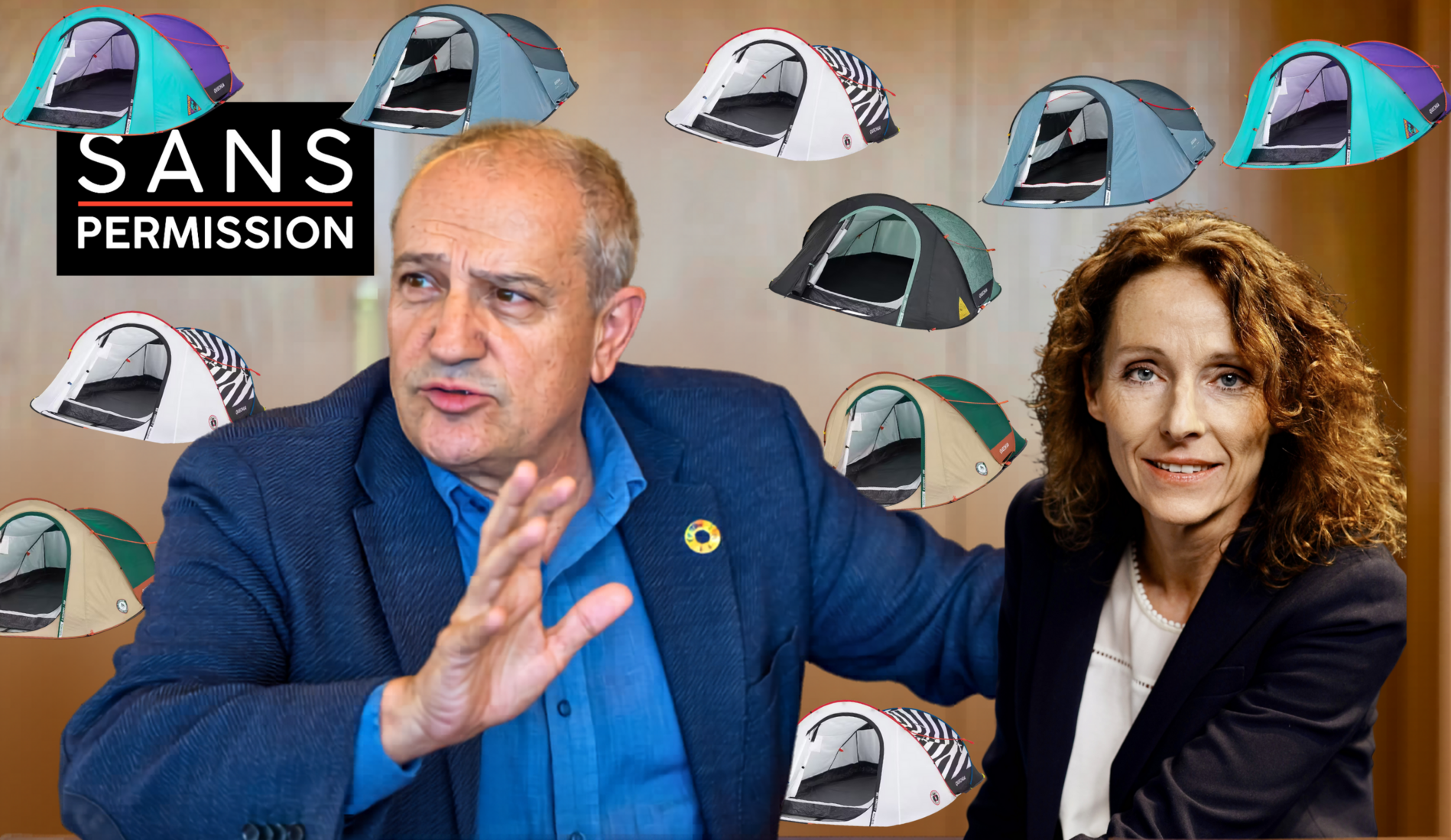 Lugon sans permission: Gomez et les petits campeurs