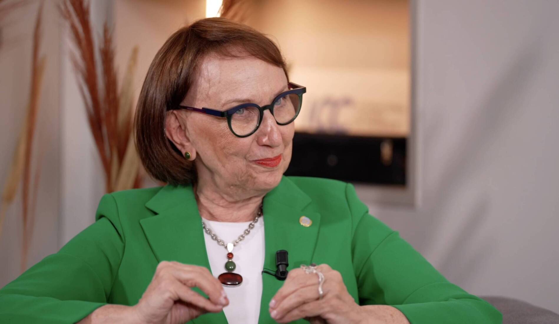 Rebeca Grynspan: «Je suis la fille de la paix»