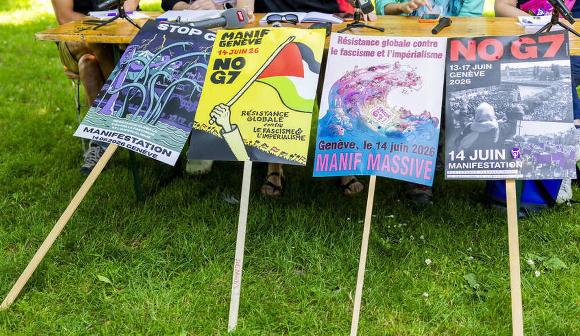 Recours de No G7 contre les décisions des autorités genevoises