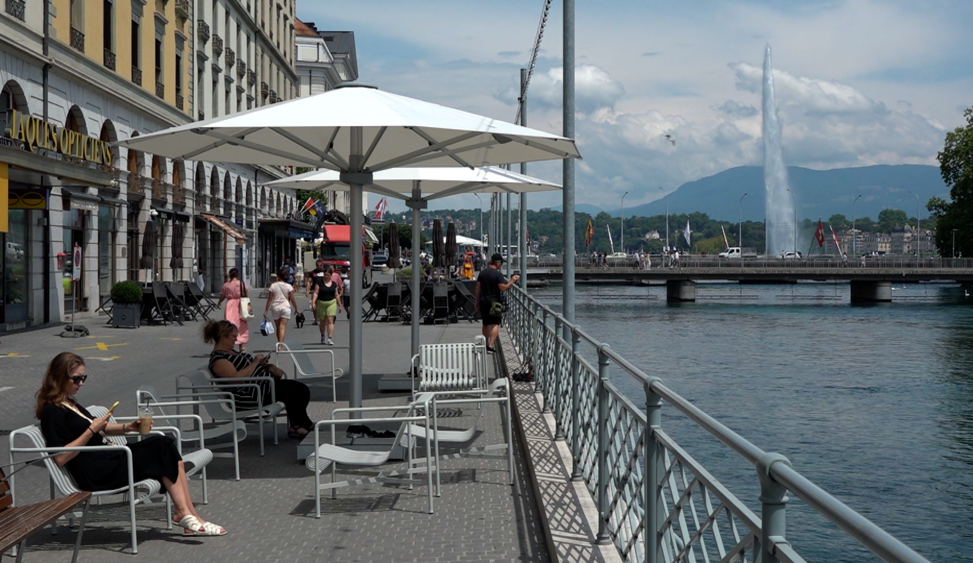 «Genève: rêve d’eau», une animation estivale arrive au quai des Berges