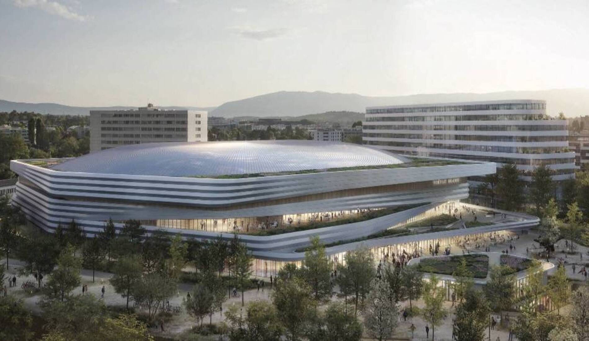 Patinoire du Trèfle-Blanc: la livraison repoussée à 2032