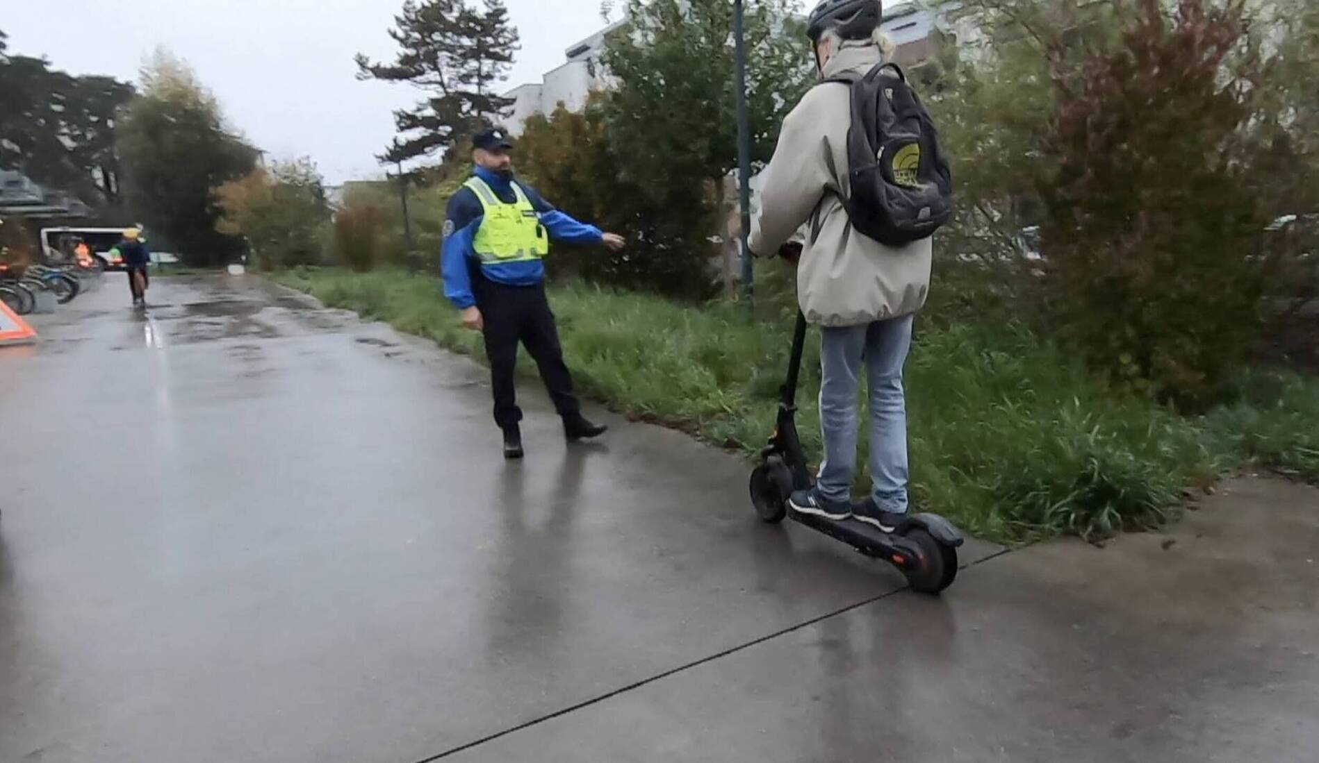 Trottinettes sur les trottoirs: des amendes rares
