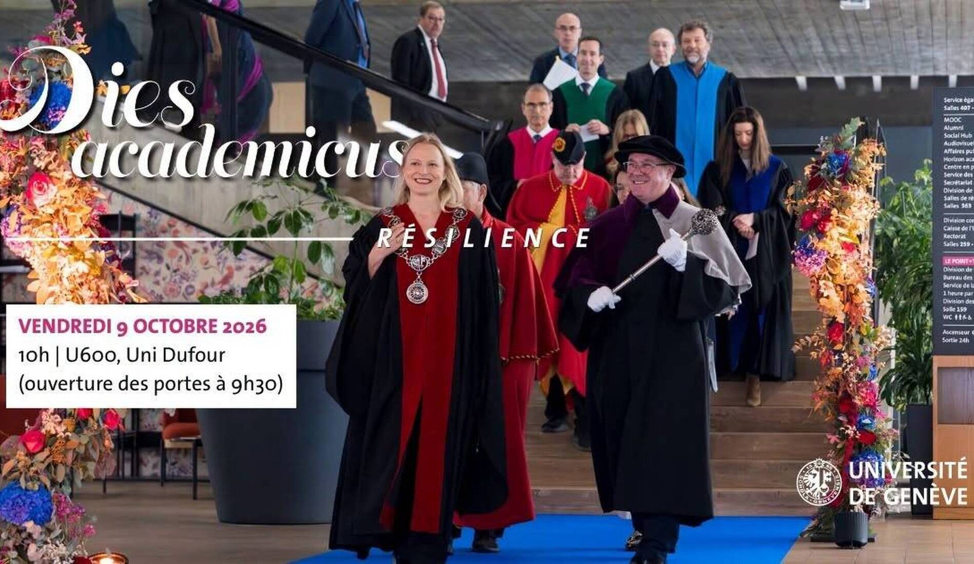 DIRECT - Regardez Dies Academicus, résilience