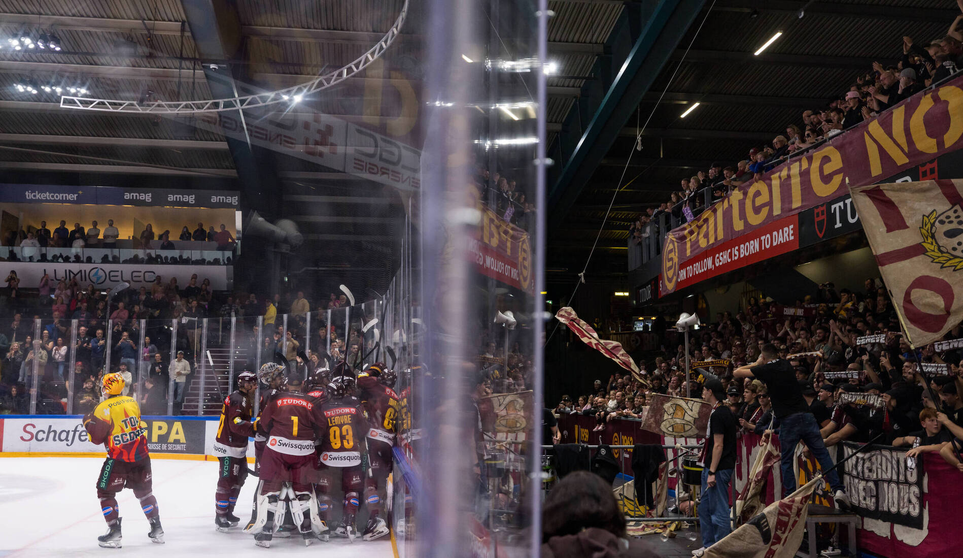 Même décimé, Genève-Servette maintient le cap