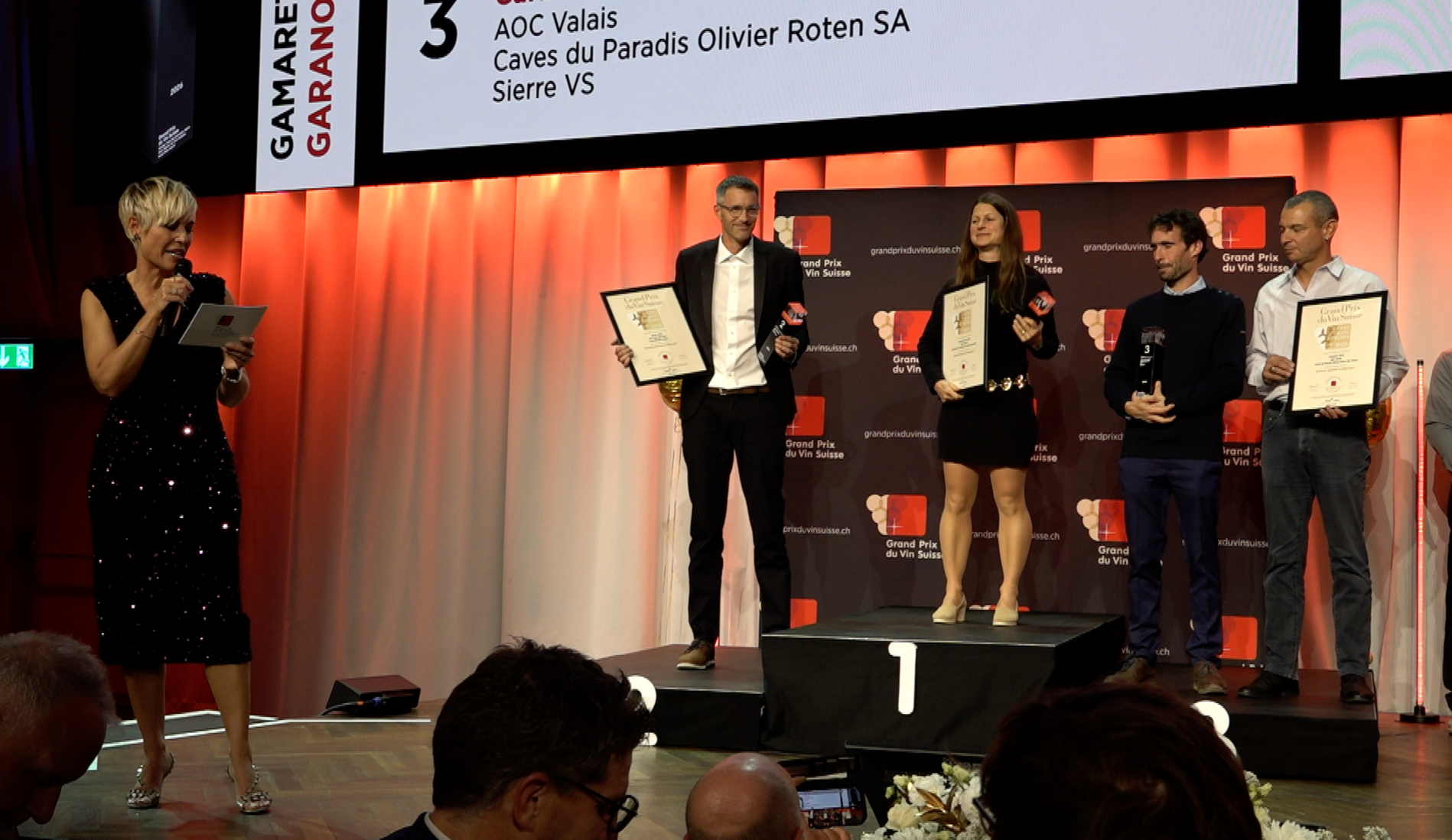 Les vins genevois raflent trois premières places au Grand Prix du Vin suisse