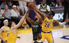 Rudy Gobert trop fort pour Luka Doncic et LeBron James
