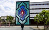 Des oeuvres d'art réalisées sur les murs de Porrentruy (JU)