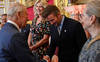 L'ex-footballeur David Beckham anobli par le roi Charles III