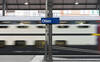 Olten: trafic ferroviaire paralysé par un homme sur un poteau