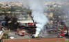 Importante explosion dans une station-service de Rome