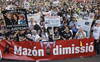 Espagne: des milliers de manifestants à Valence
