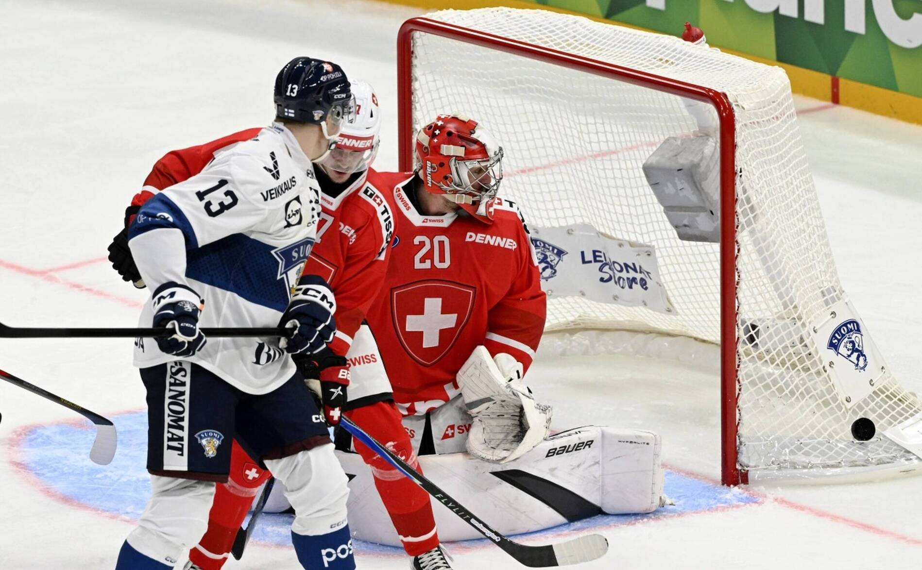 La Suisse se paie la Finlande à Tampere