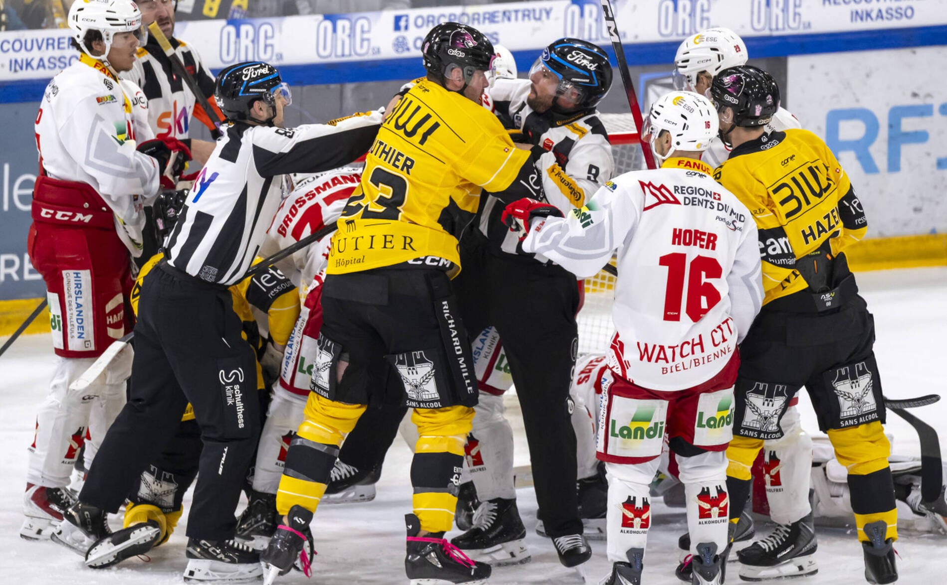 National League: Bienne gagne après avoir été mené 3-0