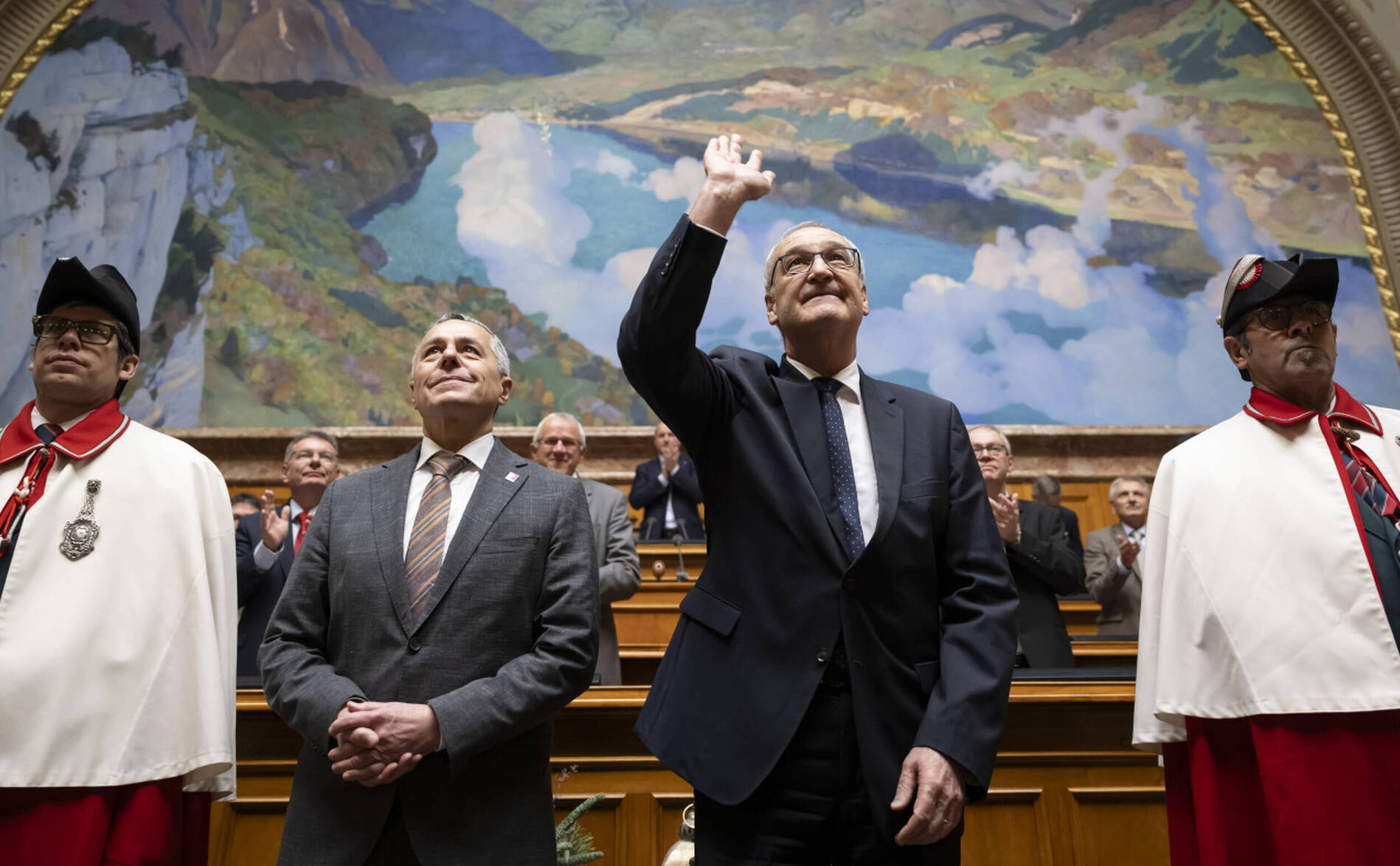 Guy Parmelin est élu président de la Confédération