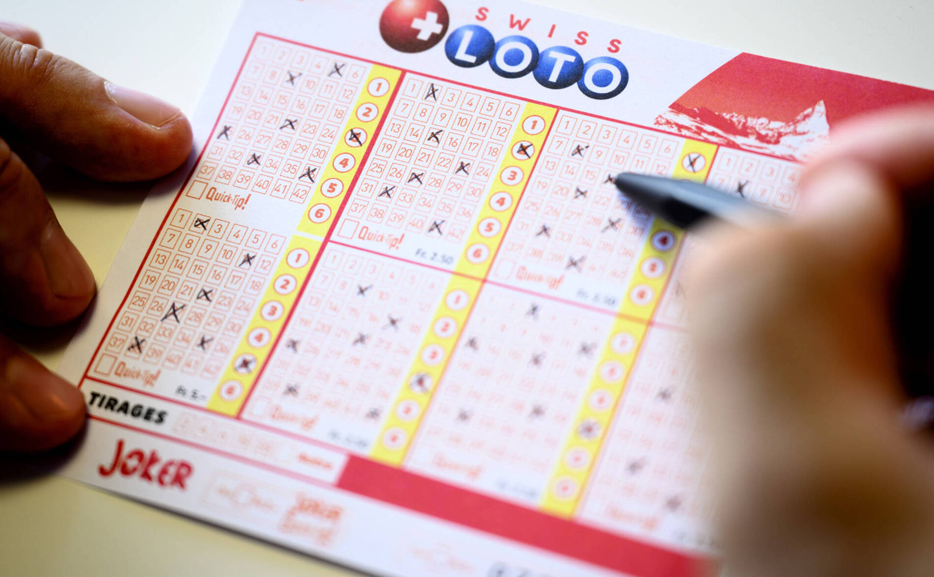 Pas de millionnaire au tirage du Swiss Loto