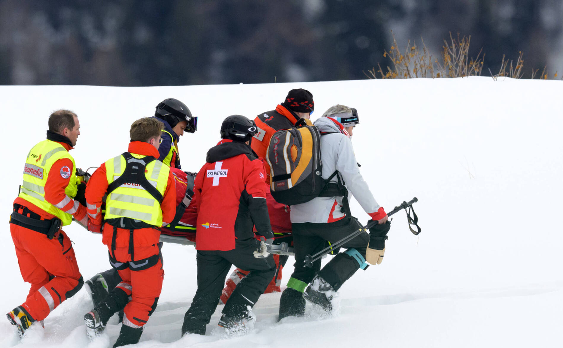 Coupe du monde à St-Moritz: Michelle Gisin chute lourdement