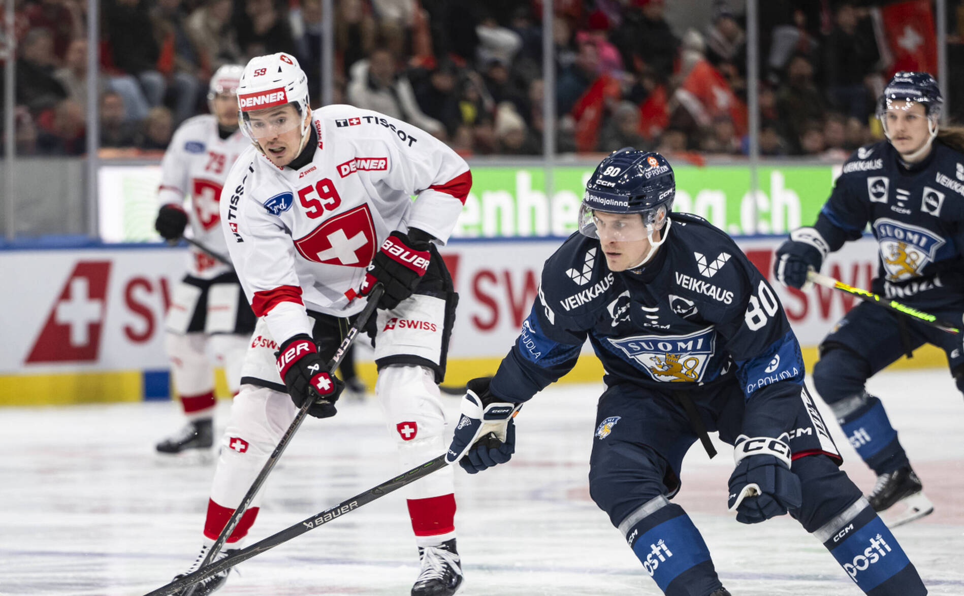 La Suisse encore battue à Zurich, par la Finlande