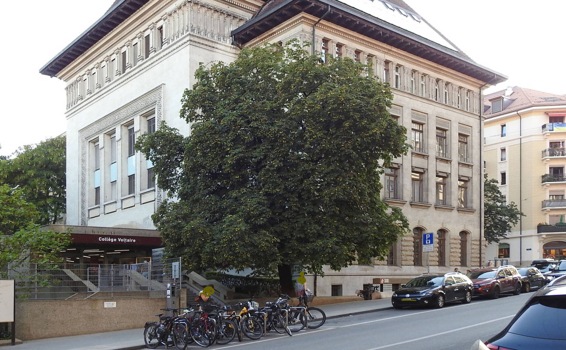 Le Collège Voltaire entre dans l'inventaire cantonal