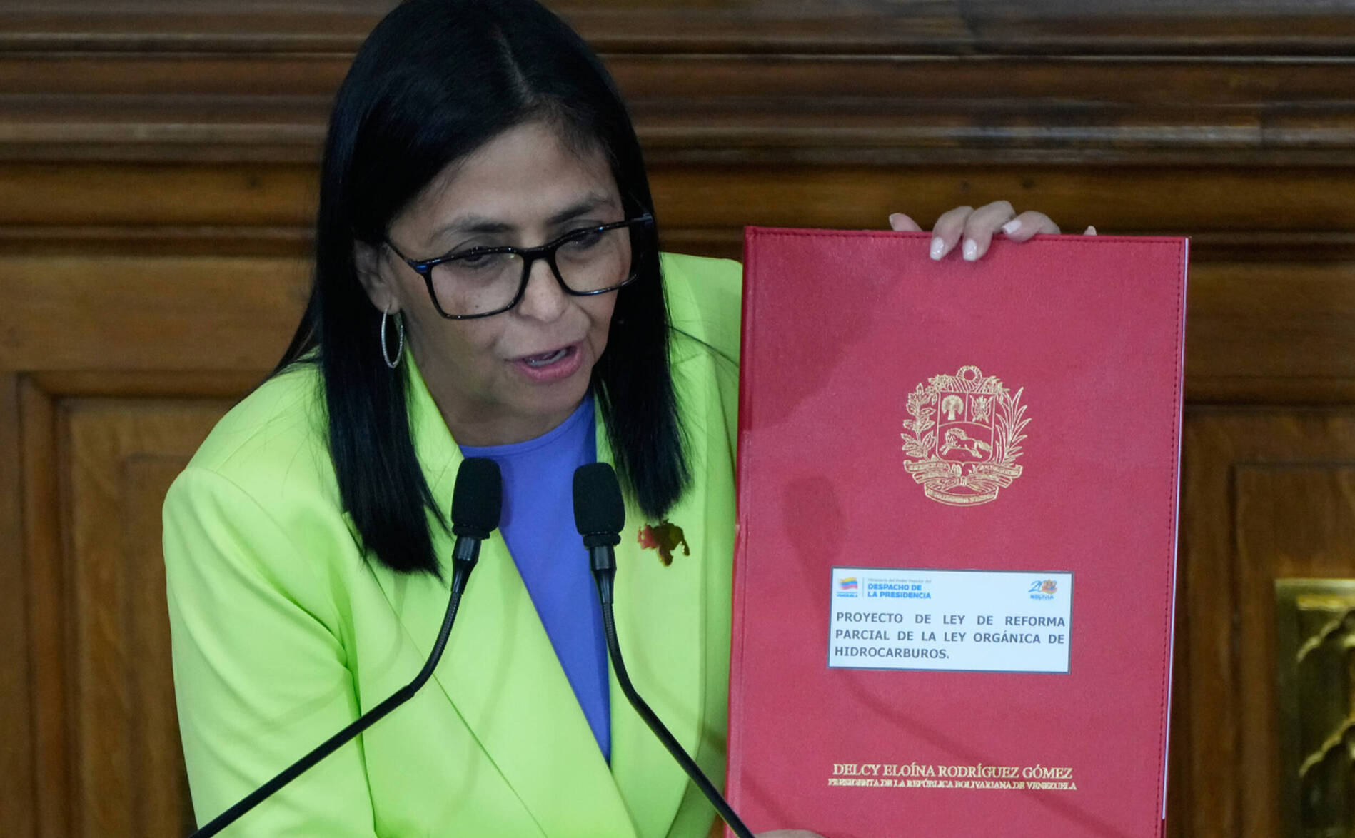 La présidente vénézuélienne veut « des accords » avec l'opposition