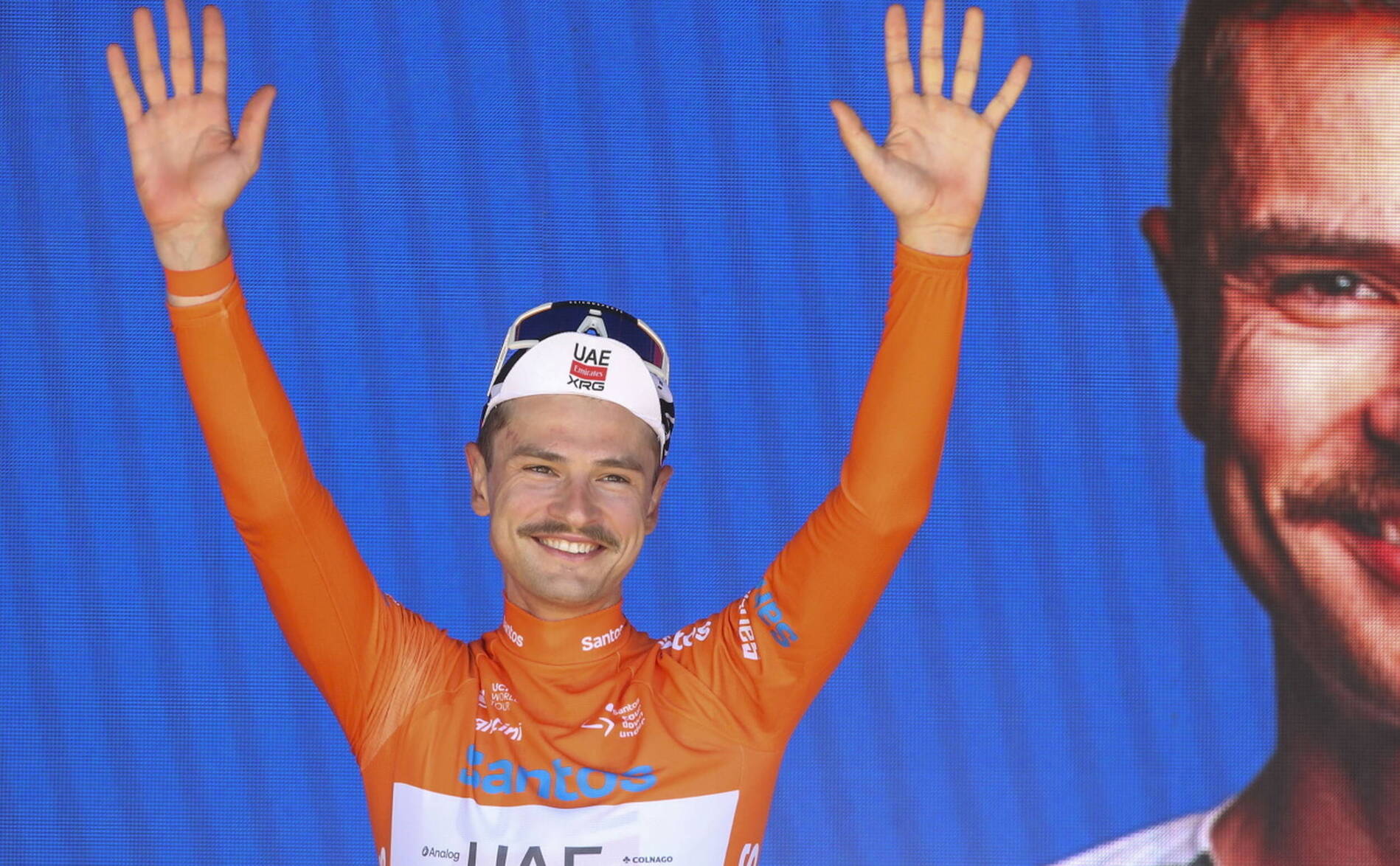 Poignet cassé pour Jay Vine après sa rencontre avec un kangourou