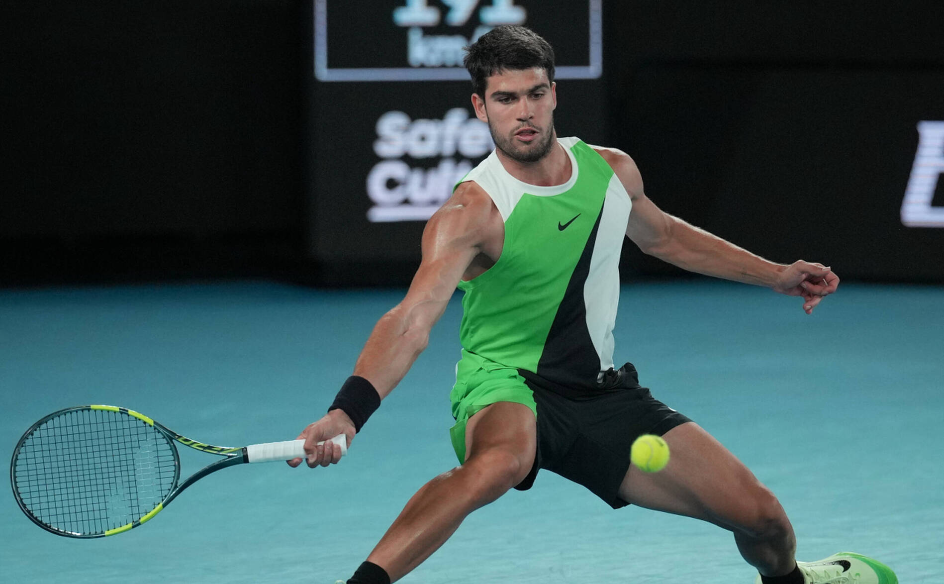 Une 10e demi-finale majeure pour Alcaraz