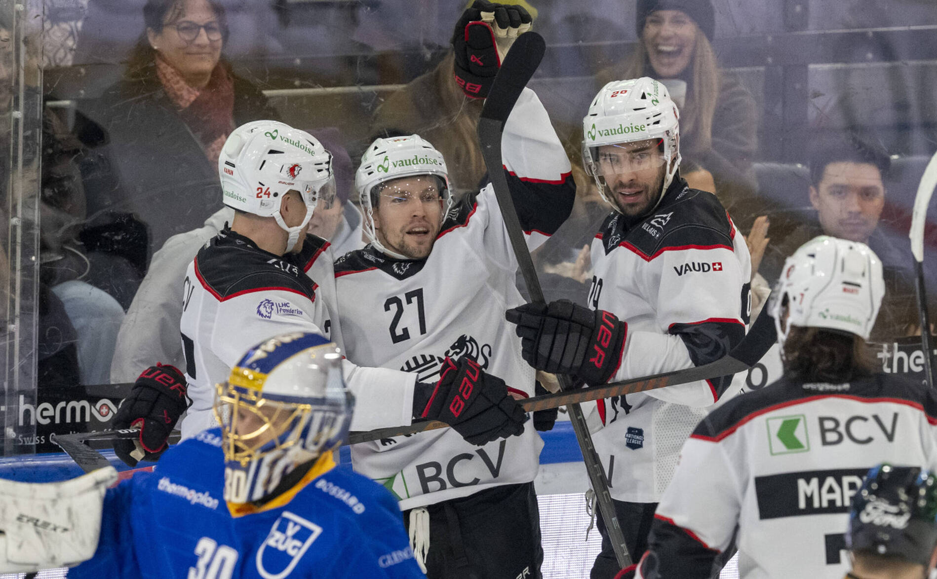 Lausanne signe un important succès à Zoug en vue du top 6