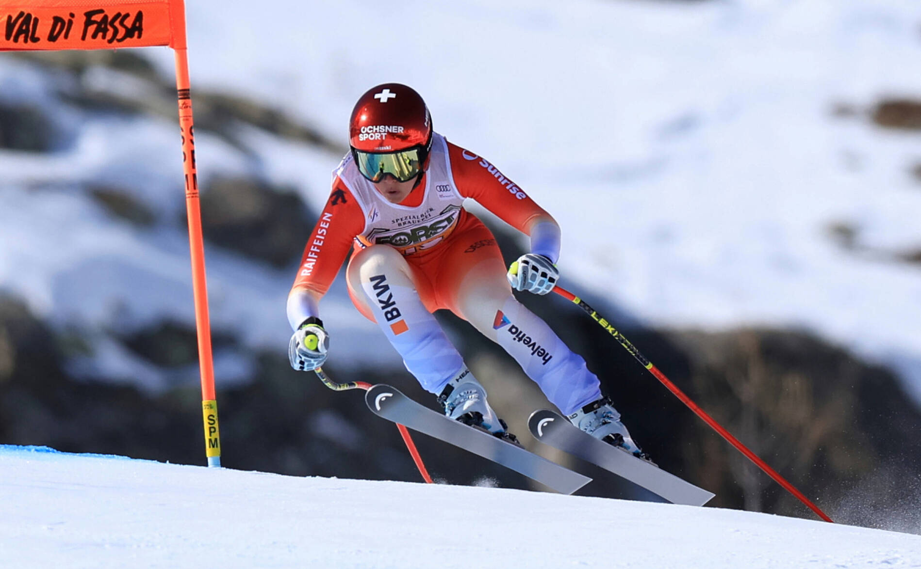 Suter battue pour 0''05 par Pirovano en descente