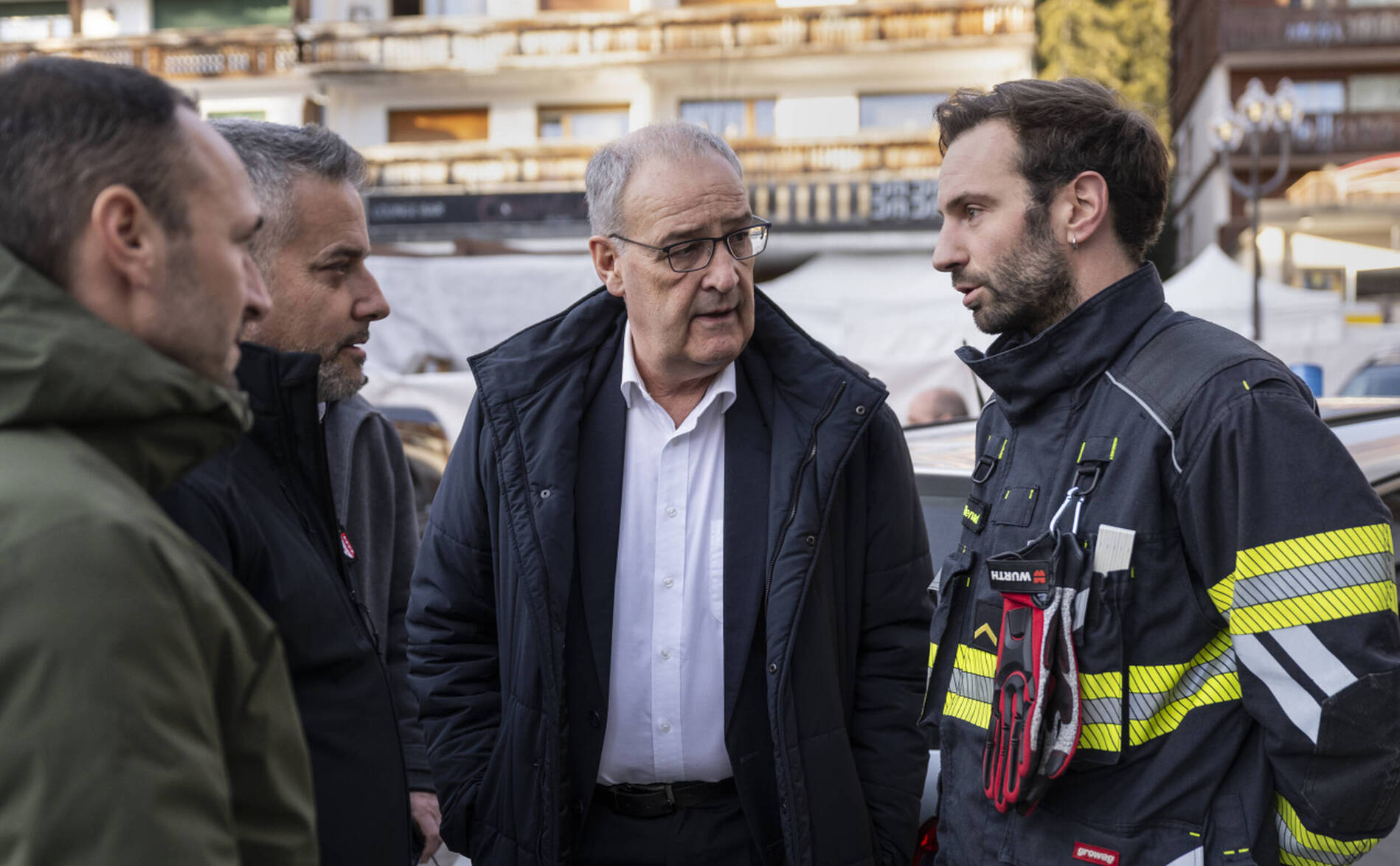 Crans-Montana: Les victimes ont rencontré Guy Parmelin à Sion