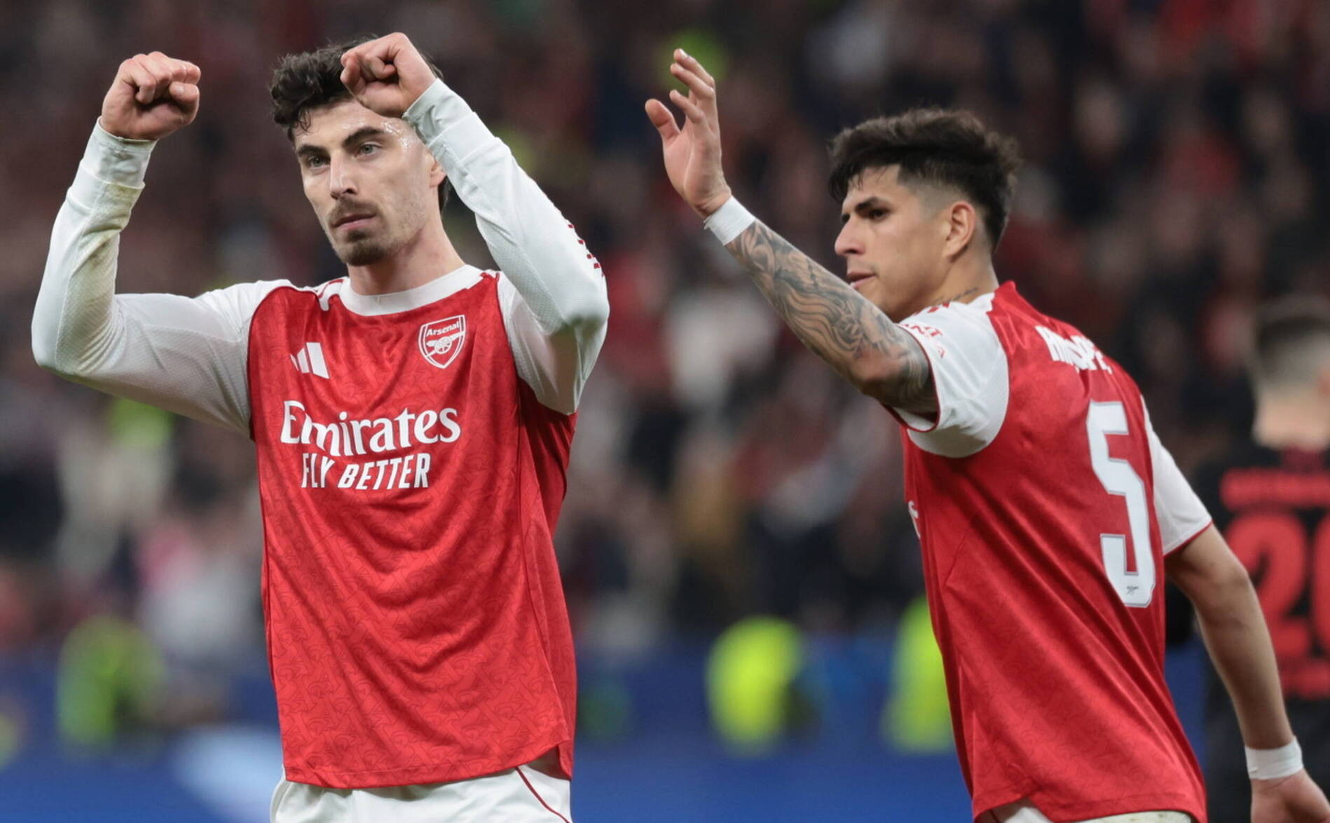 Arsenal arrache le nul à Leverkusen (1-1) en 8es de finale aller