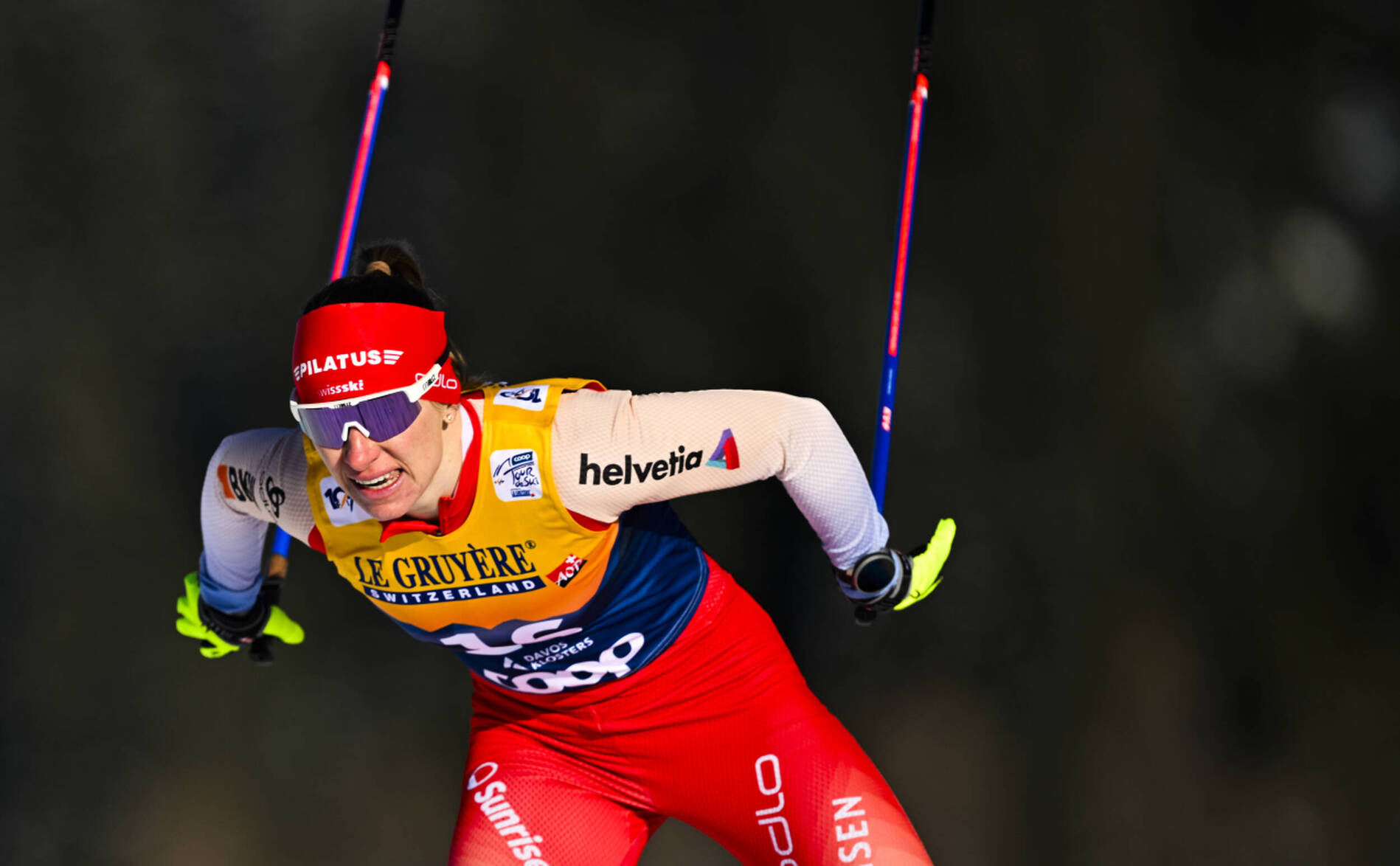 Coupe du monde: Nadine Fähndrich termine troisième du sprint