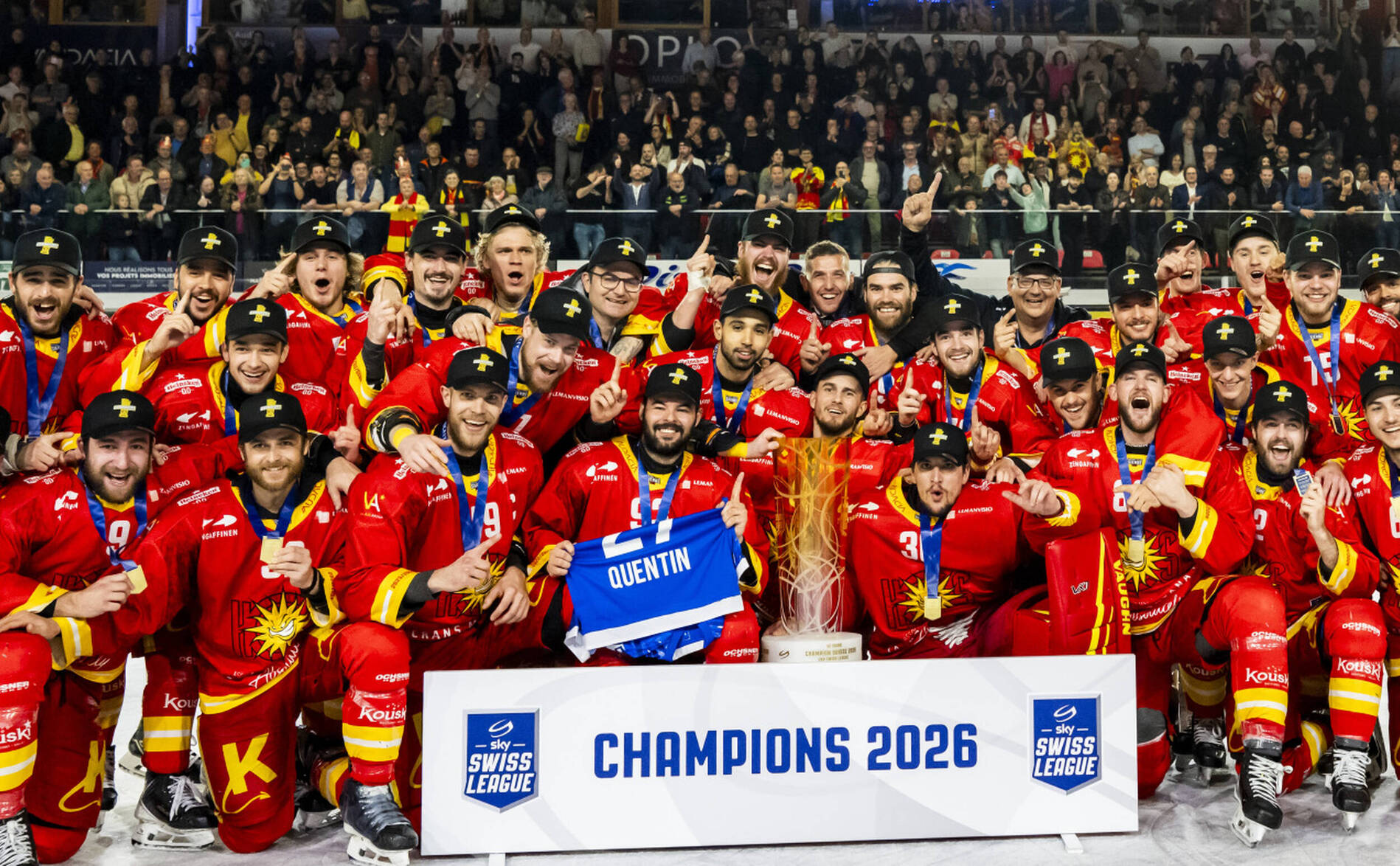 Swiss League: Les Sierrois sur un nuage après leur titre