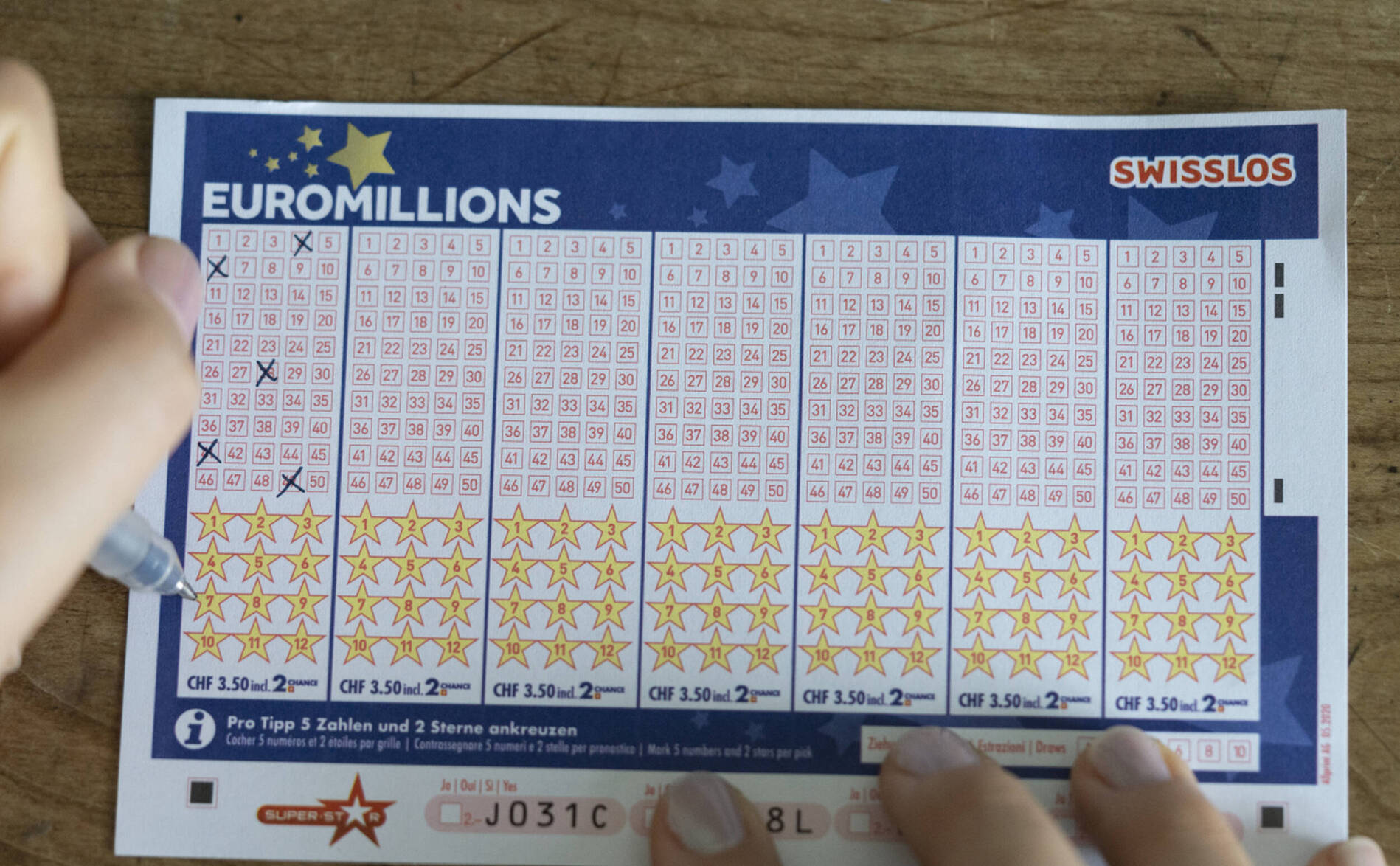 Personne ne devine la bonne combinaison de l’Euro Millions