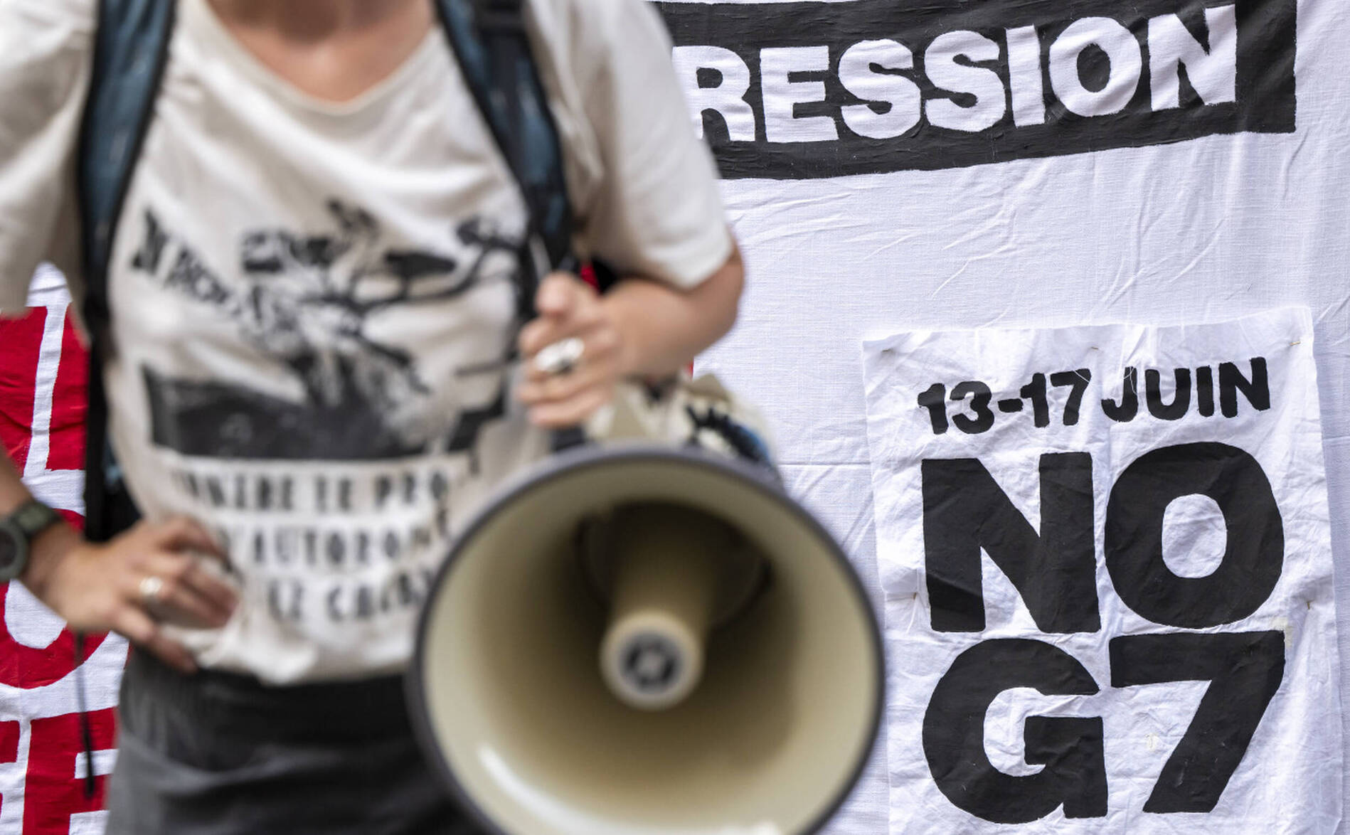 No G7 s'inquiète de la sécurité de la manif sur le parcours imposé