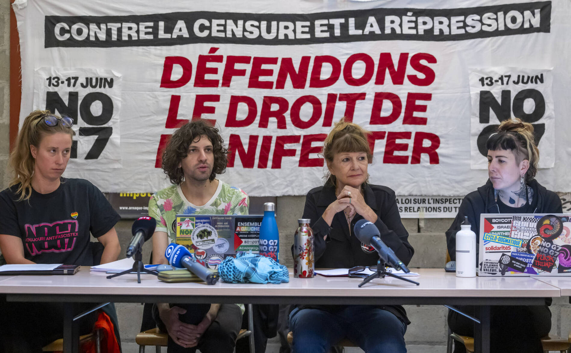 G7: la manif à Genève ne passera pas près du pont du Mont-Blanc