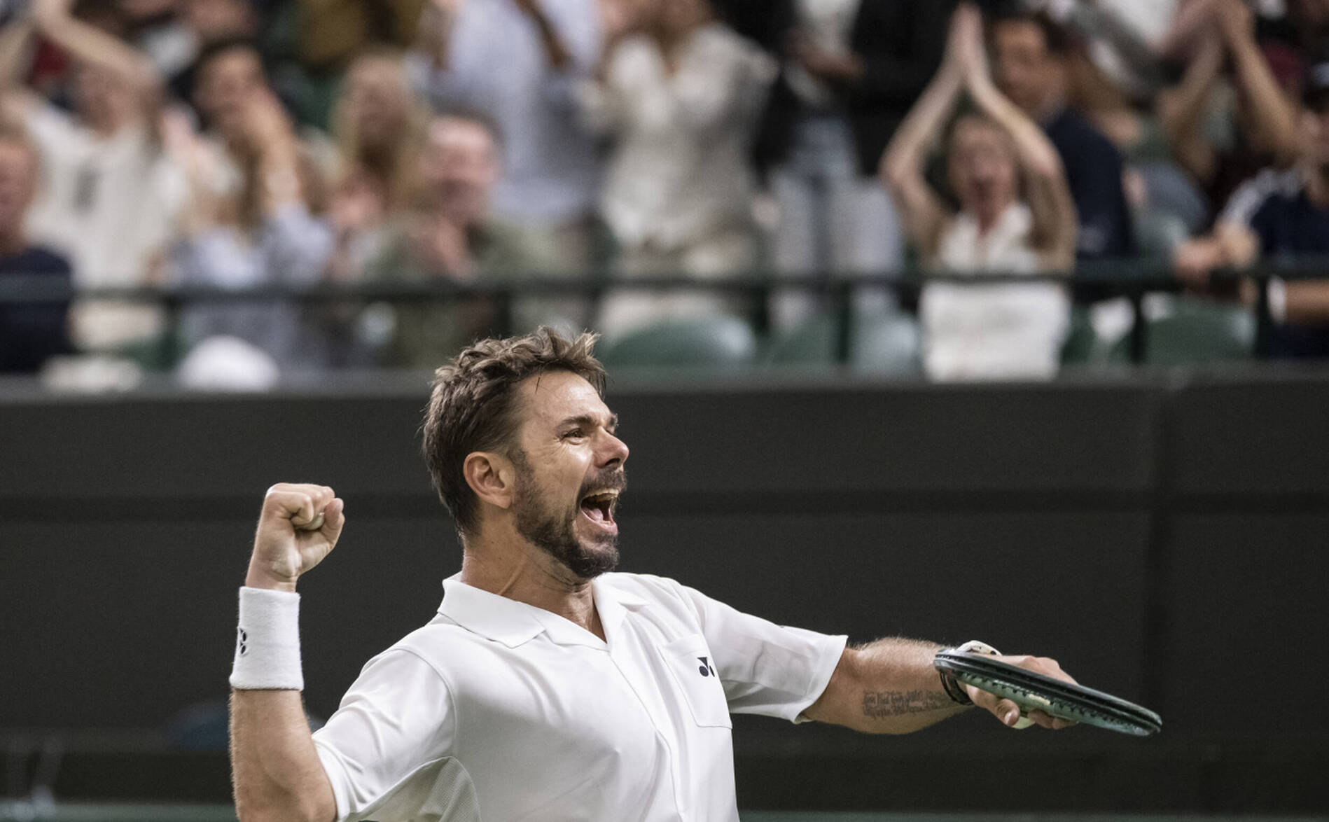 Wawrinka se bat comme un lion mais s'incline au premier tour