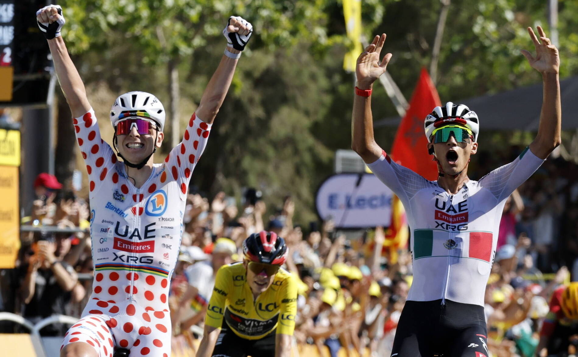 Isaac Del Toro remporte la 2e étape