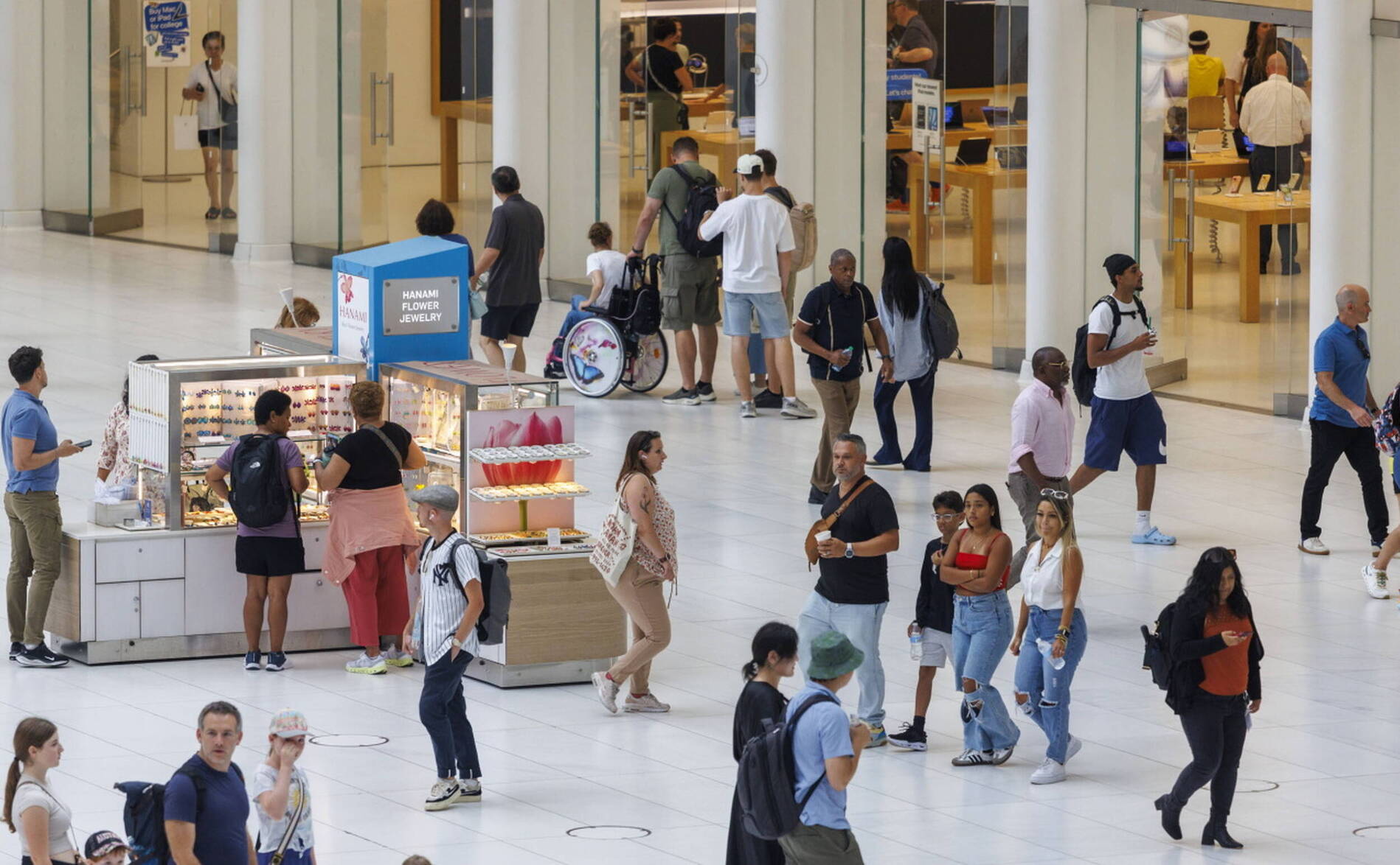 La croissance américaine marque un peu le pas au deuxième trimestre