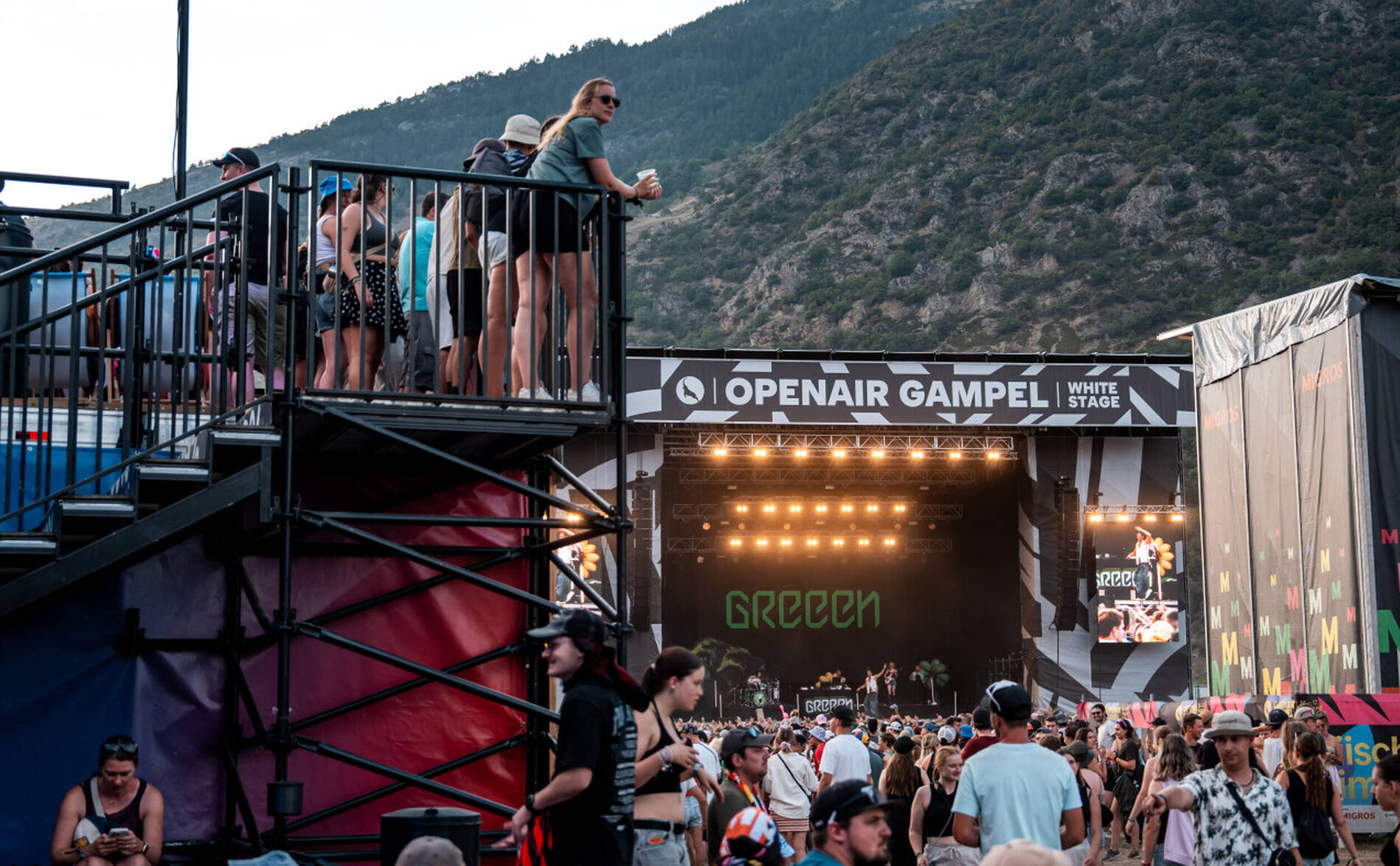 Près de 100'000 personnes attendues à l'Openair de Gampel