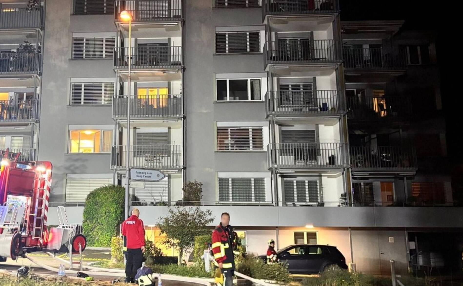 Onze blessés dans l'incendie d'un appartement à Schaffhouse