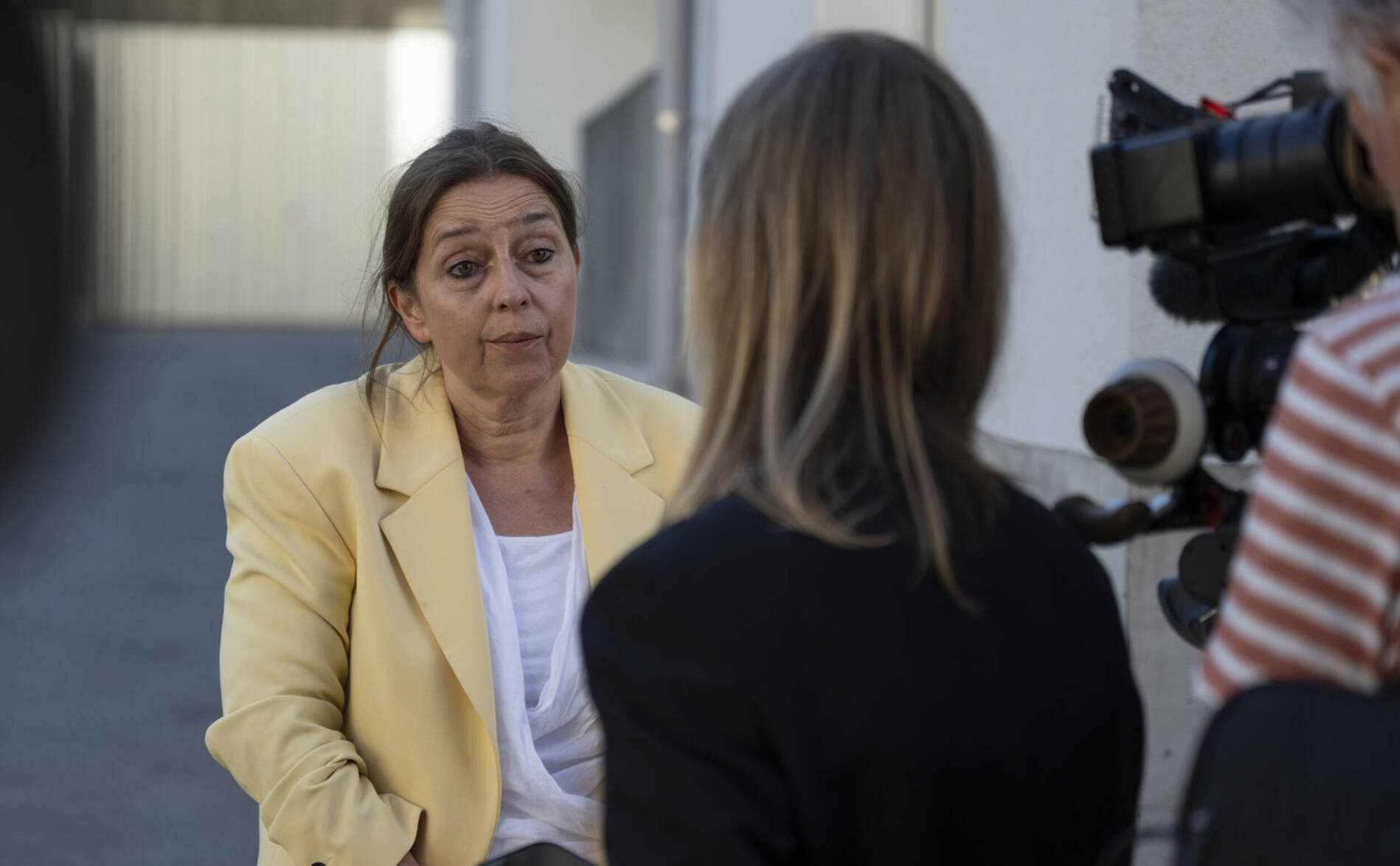 L'ambassadrice des Pays-Bas rend visite aux blessés de l'accident