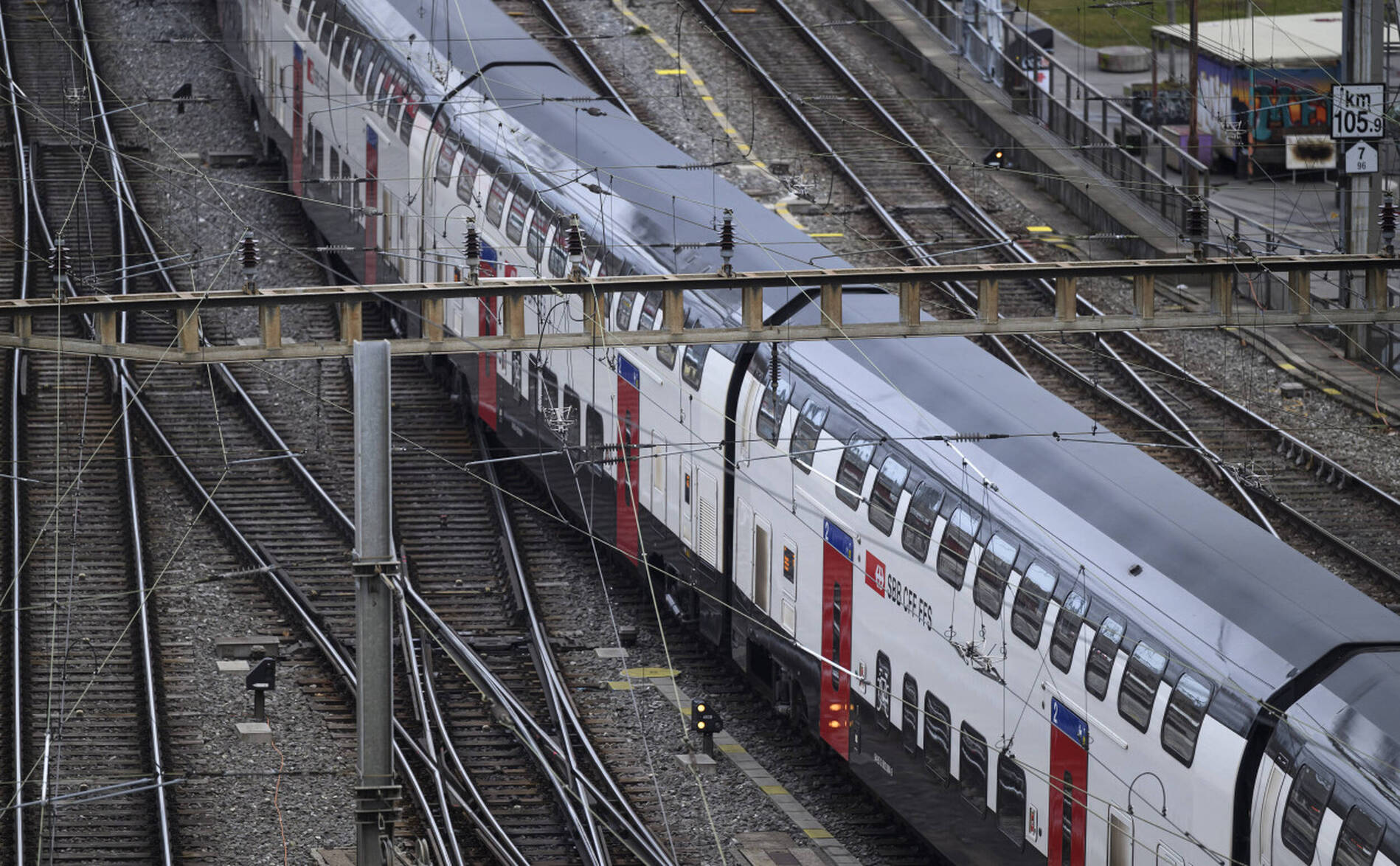 Des supporters du FC Zurich bloquent les trains à Berne