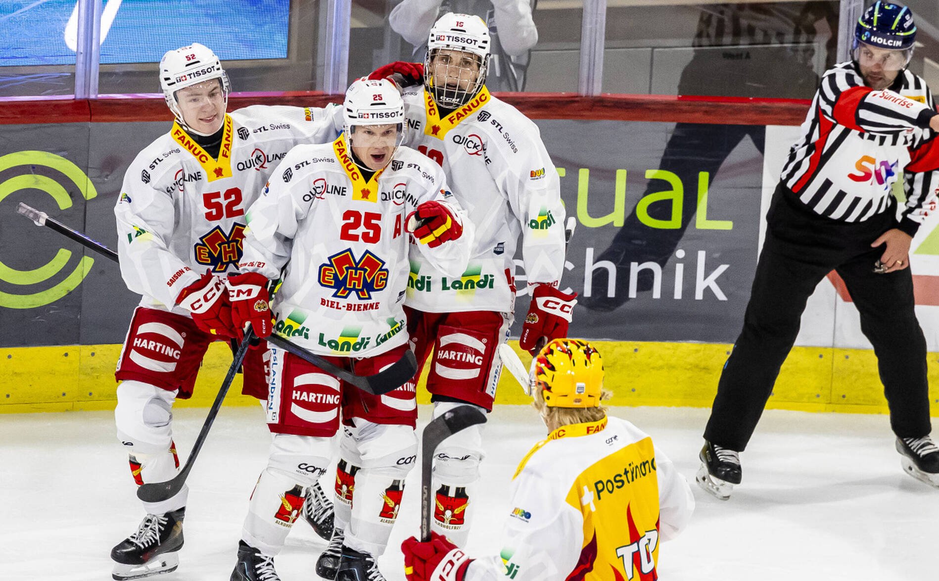 National League: Bienne réalise un festival à Kloten