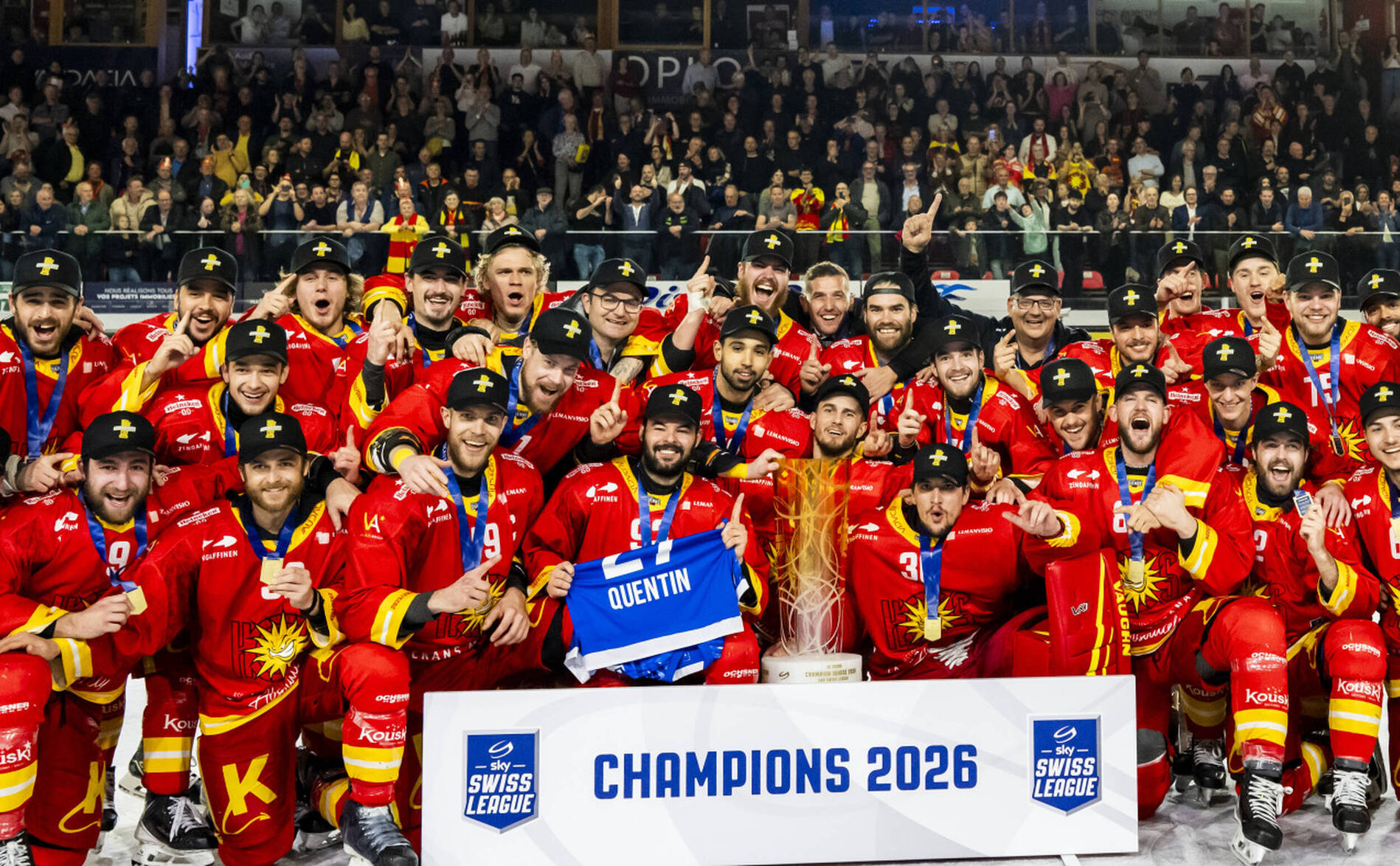Sierre veut jouer en National League dès la saison 2028/29