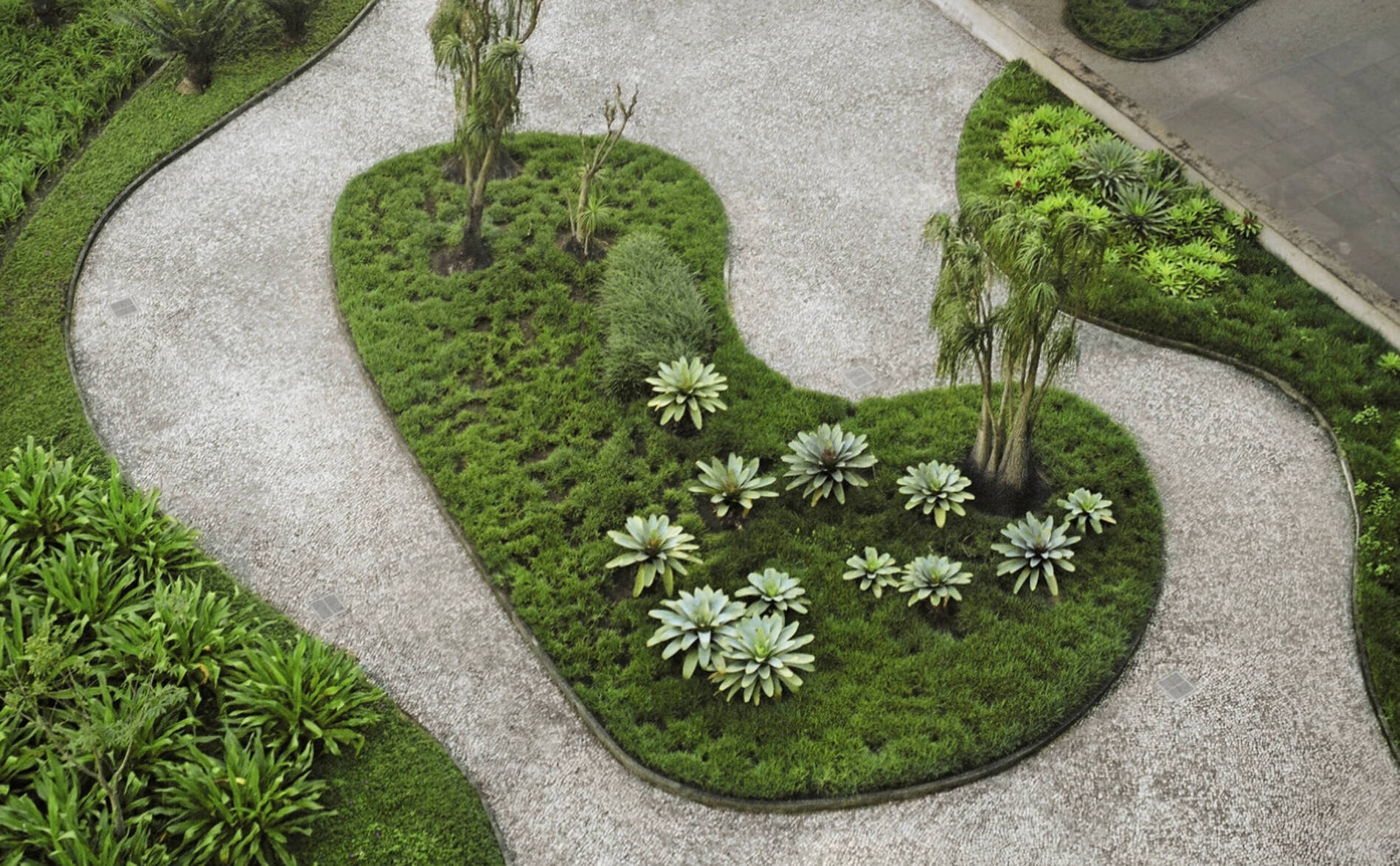 Burle Marx à Berne, du jardin tropical aux jardins genevois romands