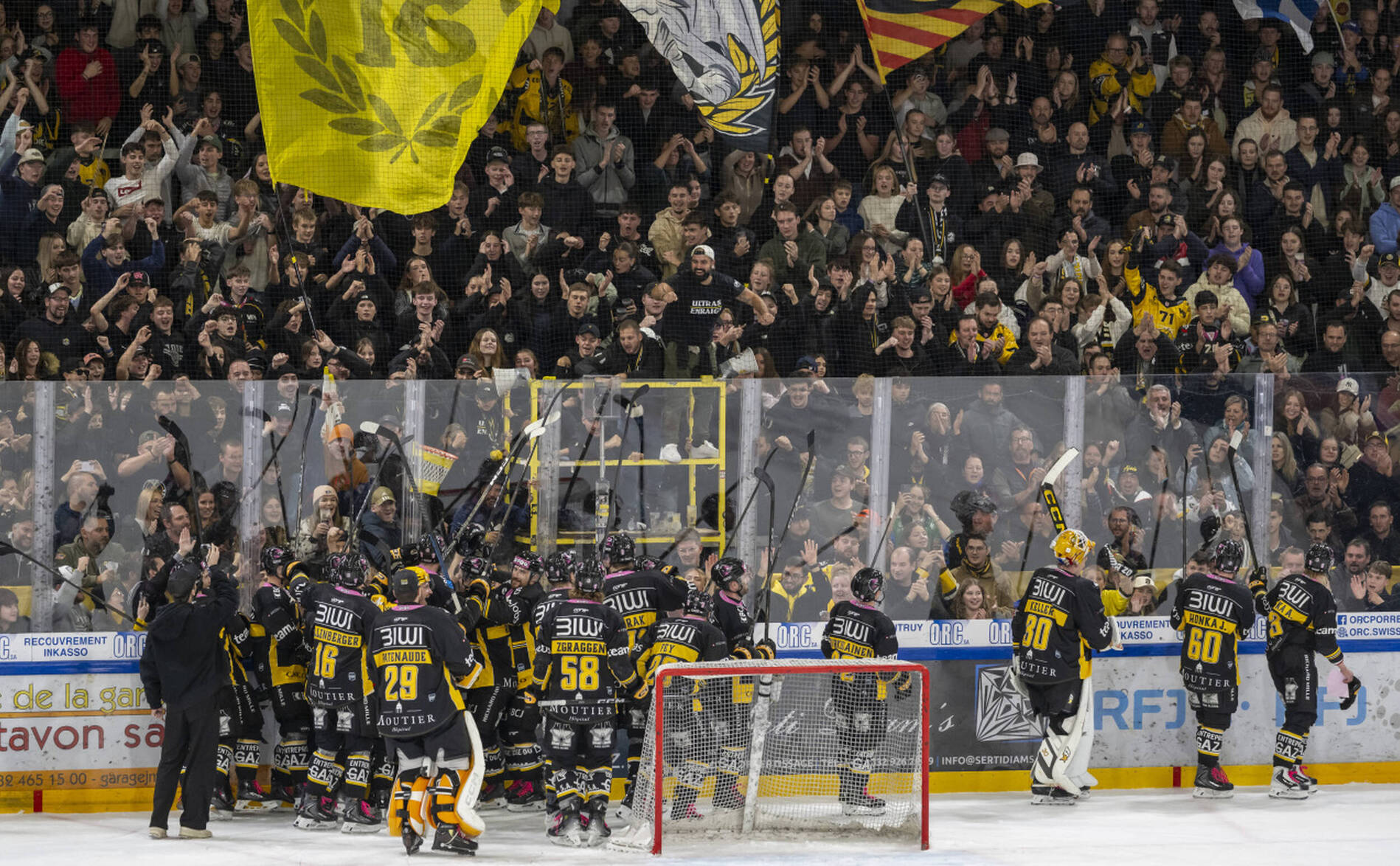 Ajoie ne faiblit pas et domine Genève-Servette