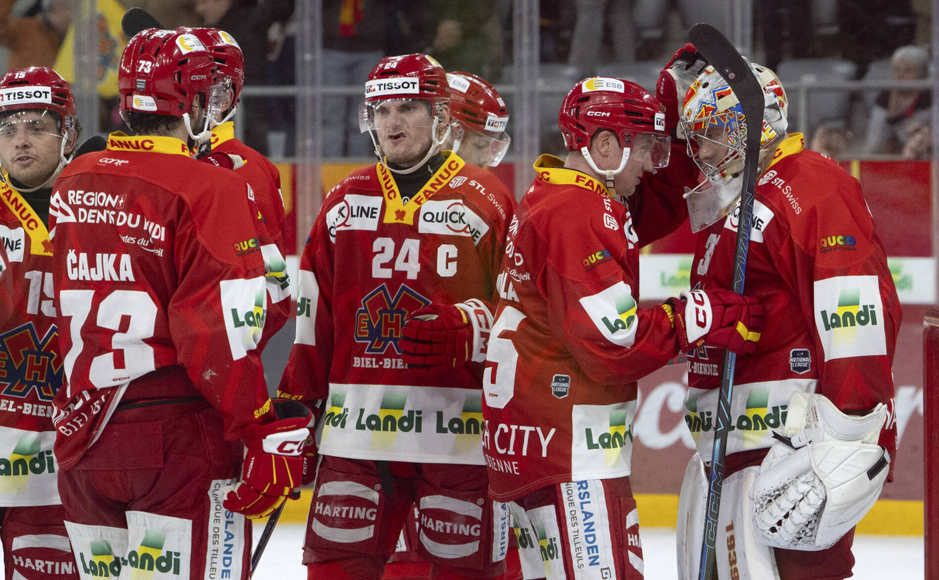 National League: Bienne s'impose, Ajoie s'enlise