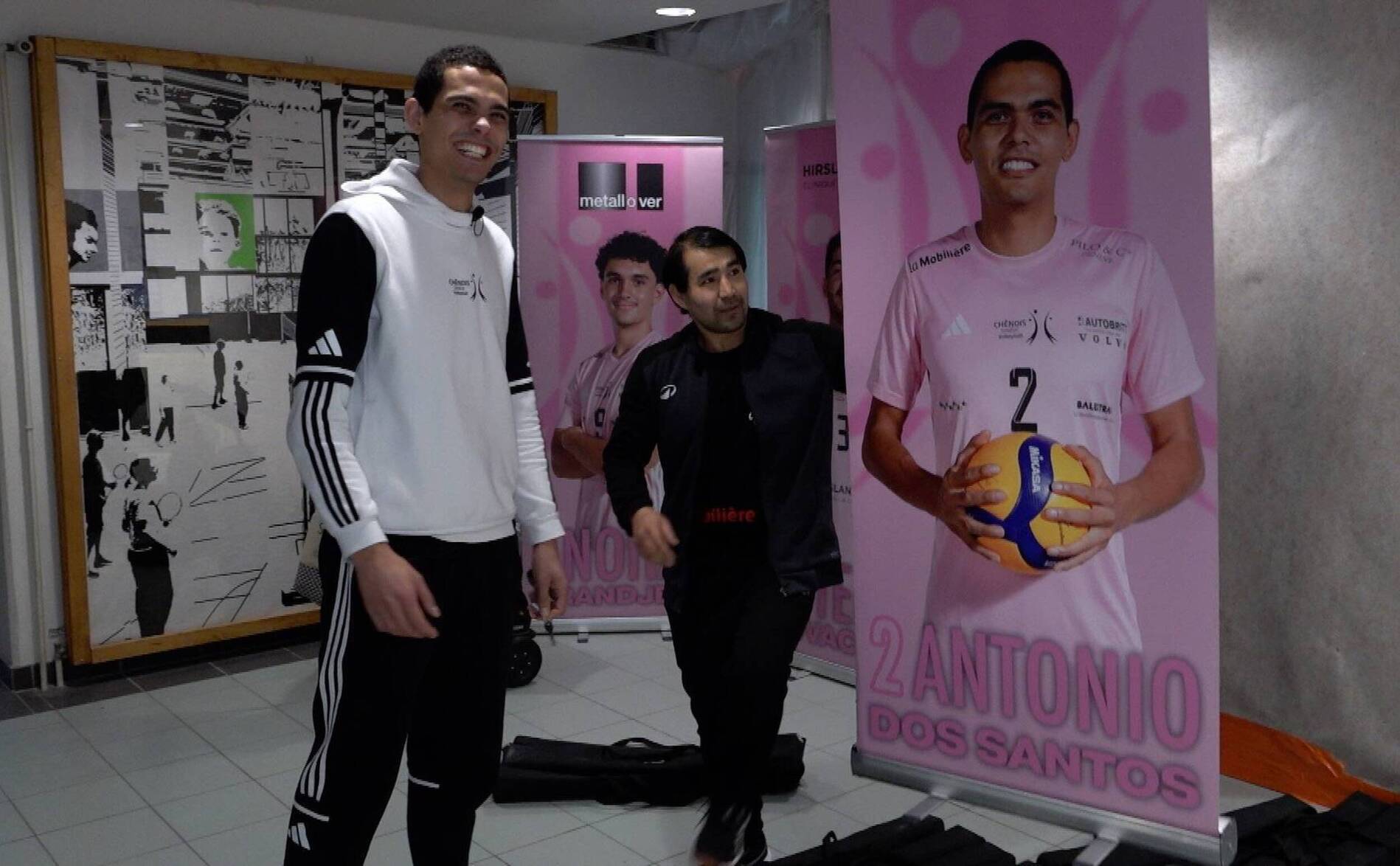 «J'ai commencé le volley parce qu'il y avait des pizzas»